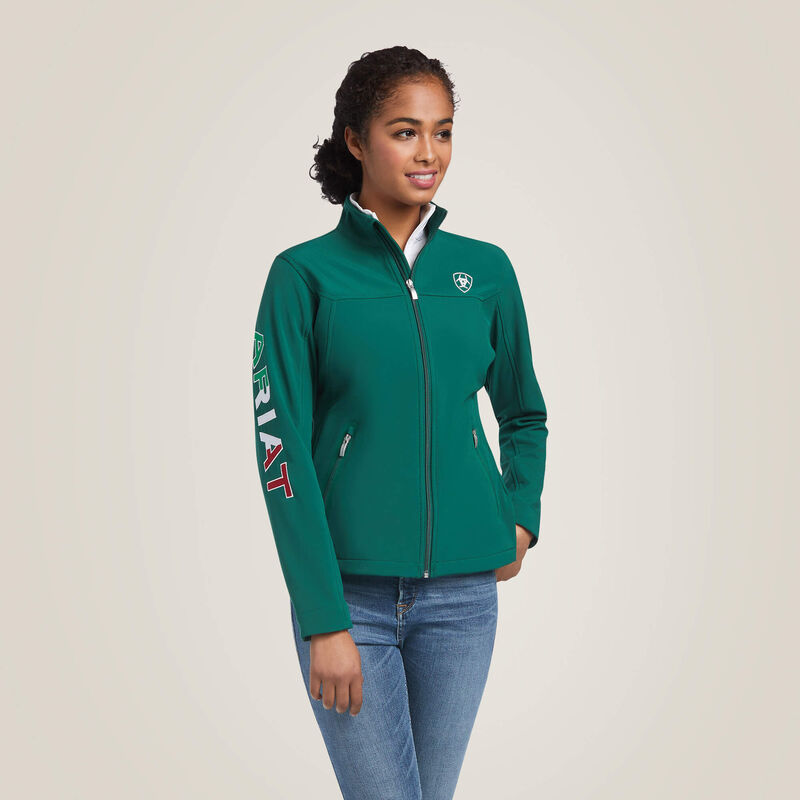 10039460 Classic Team Softshell MEXICO Jacket
