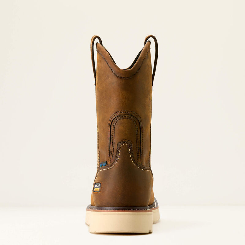 Rebar Wedge Pull-On Waterproof Work Boot 10053612