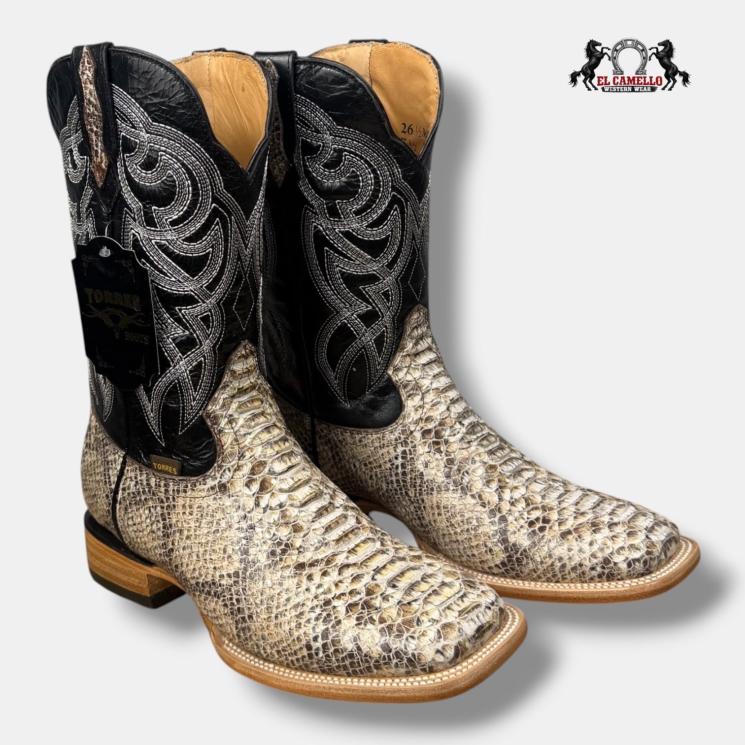 Python Natural Torres Boots TBRCC178