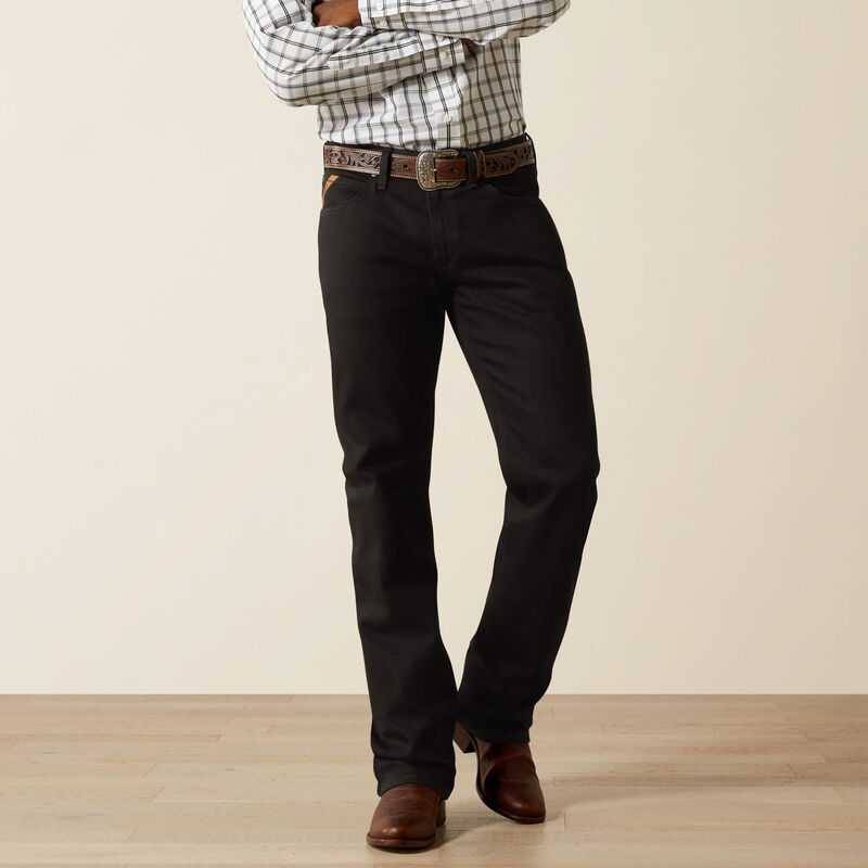 M4 Relaxed Hansen Boot Cut Jeans Black 10070592