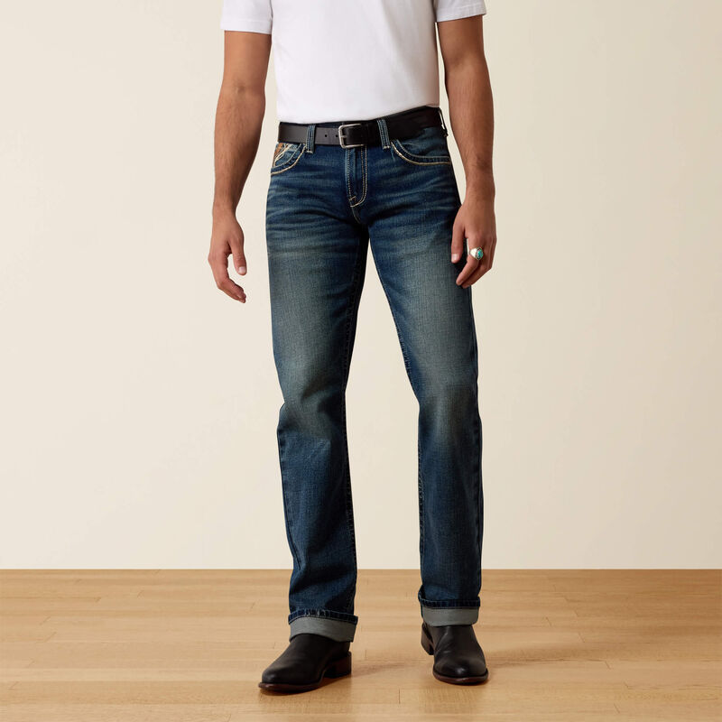 ARIAT 10080829 M7 SLIM GRADY STRAIGHT LEG JEANS SILVERTON