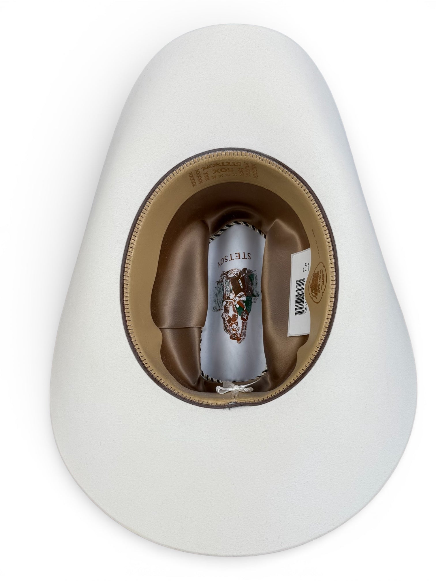 30X Stetson White El Patron