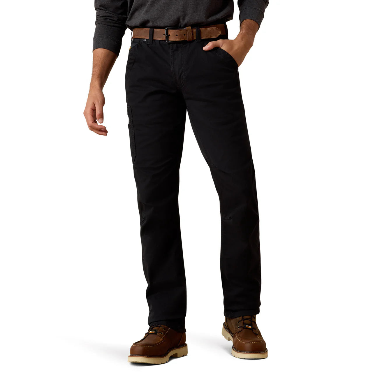 Ariat Men's Rebar M5 DuraStretch Washed Twill Dungaree Pant 10041065