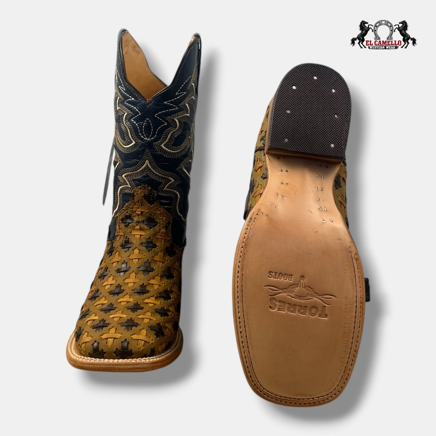 Petatillo Trenzado Cruz Chocomiel Torres Boots