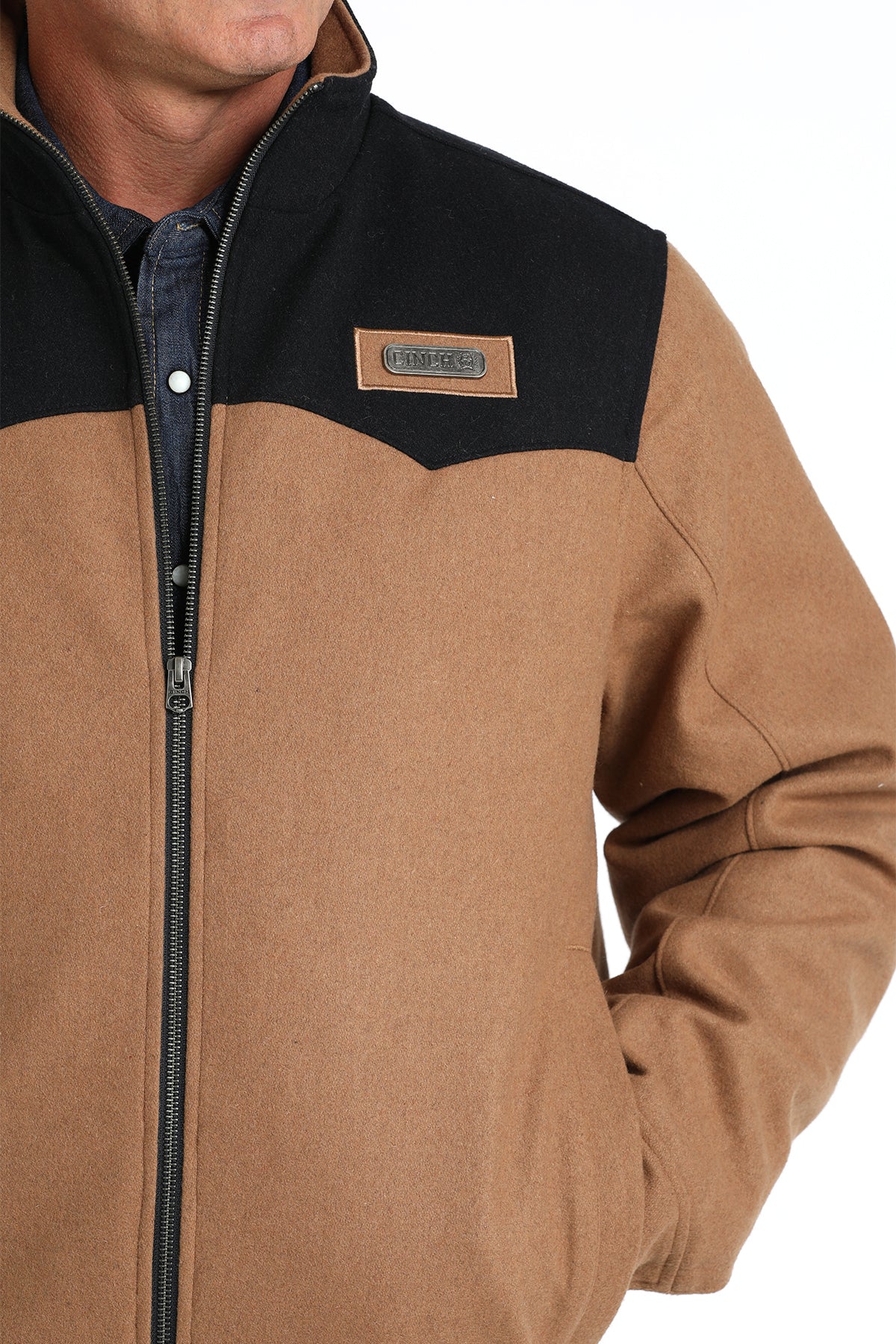 Men's Cinch Conceal Carry Wool Jacket #MWJ1590003