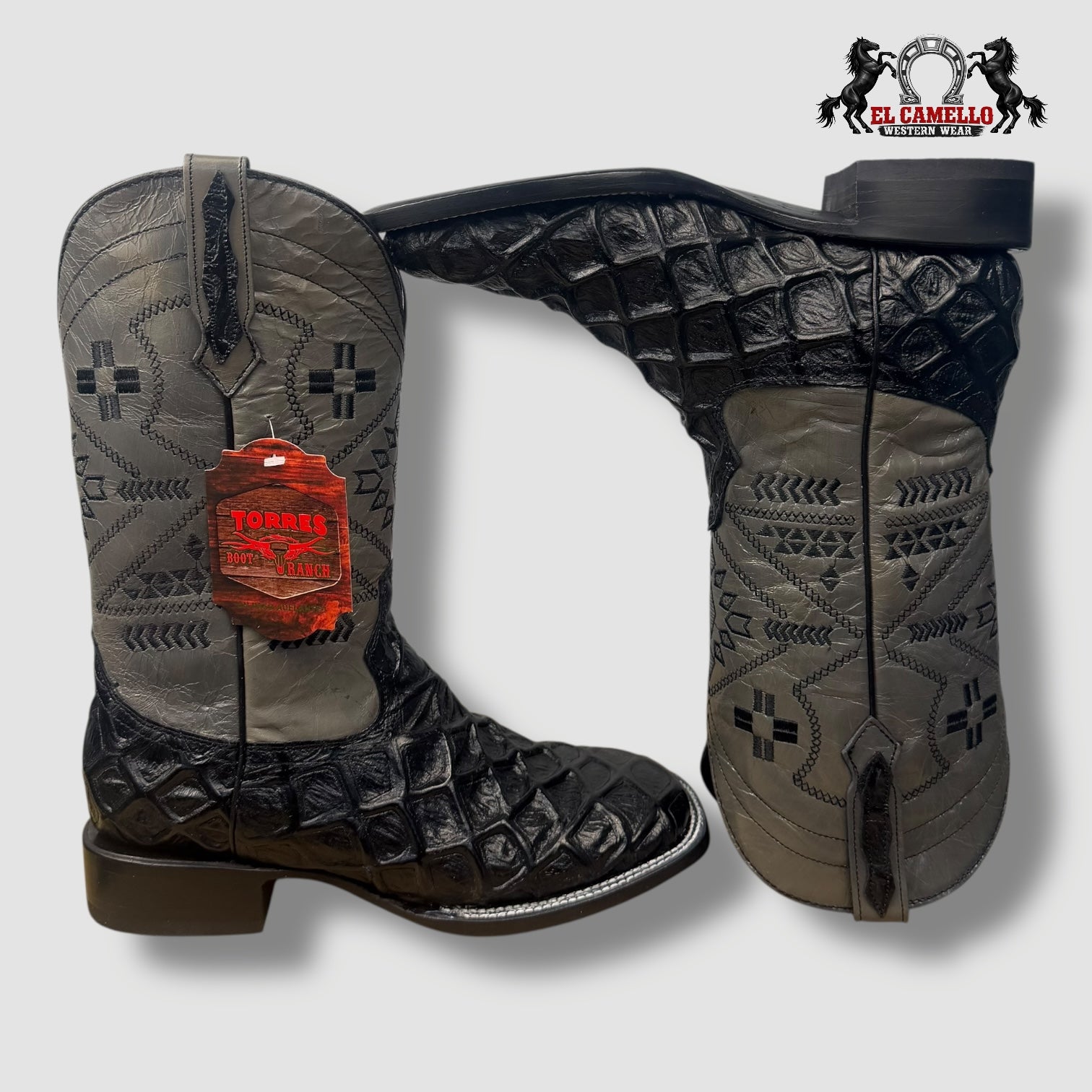 Pescado Negro Barza Gris Torres Boots TBRCC104