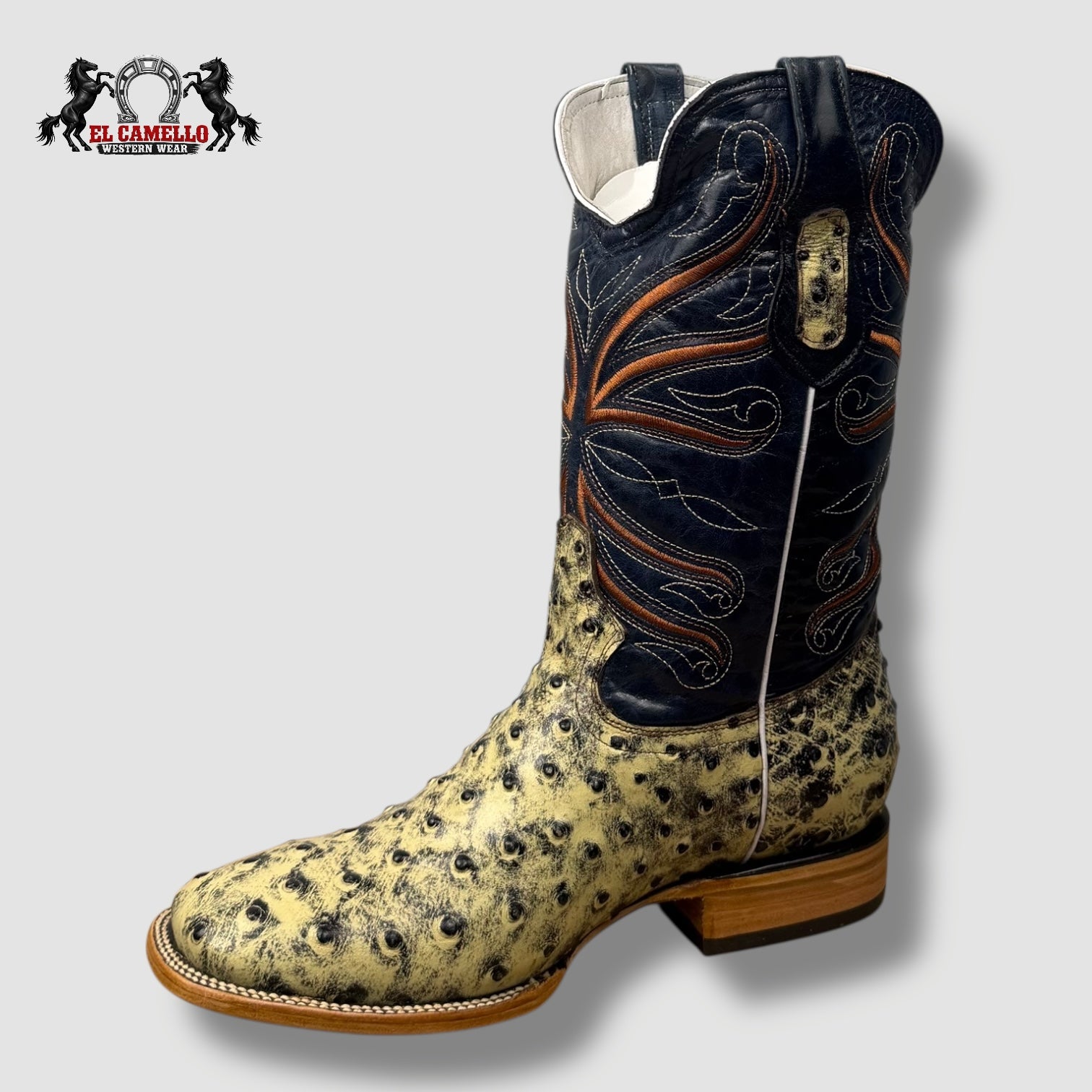 Avestruz Cream Torres Boots TBRCC137