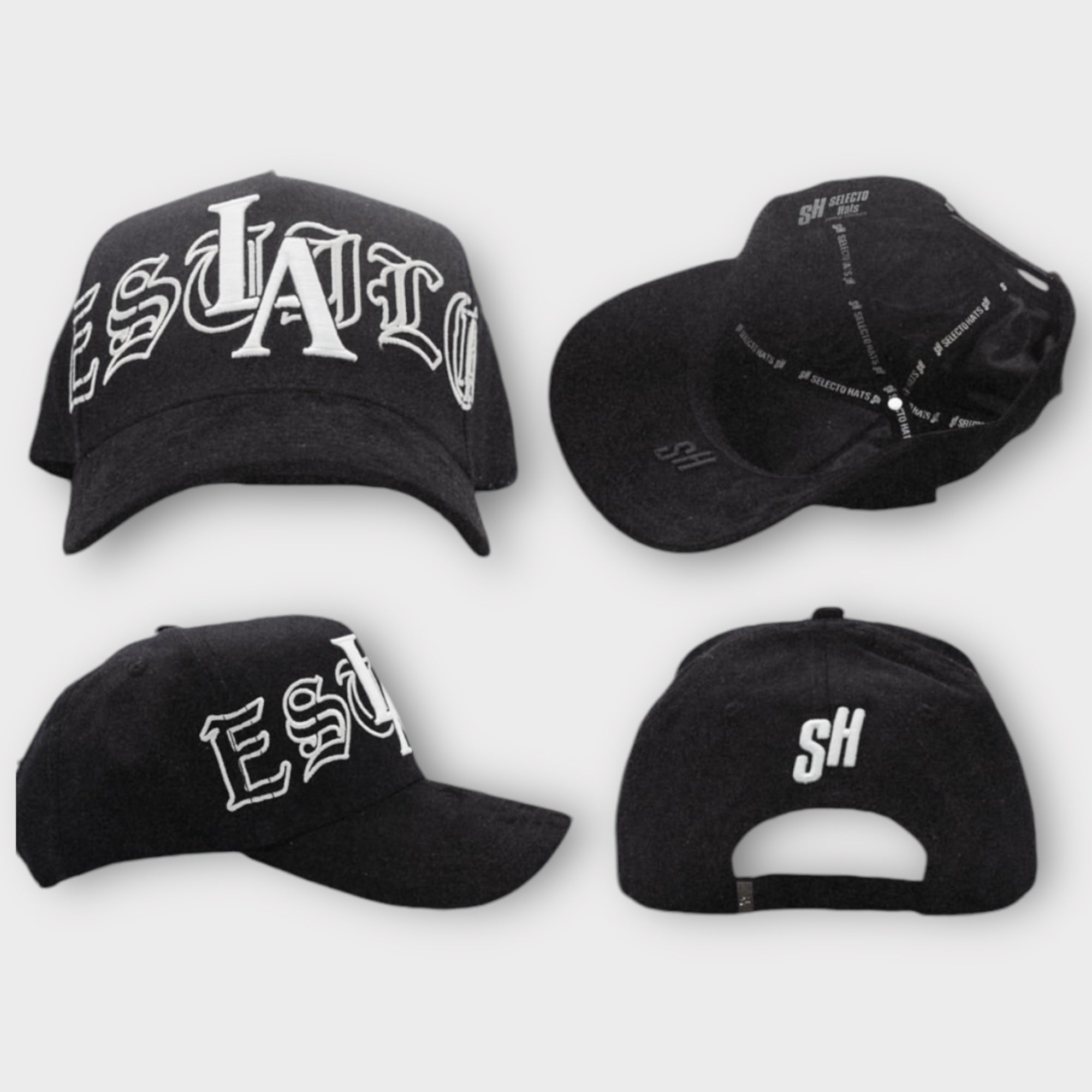 ESTILO SELECTO - LA ESTILO - BLACK - SUEDE BRIM