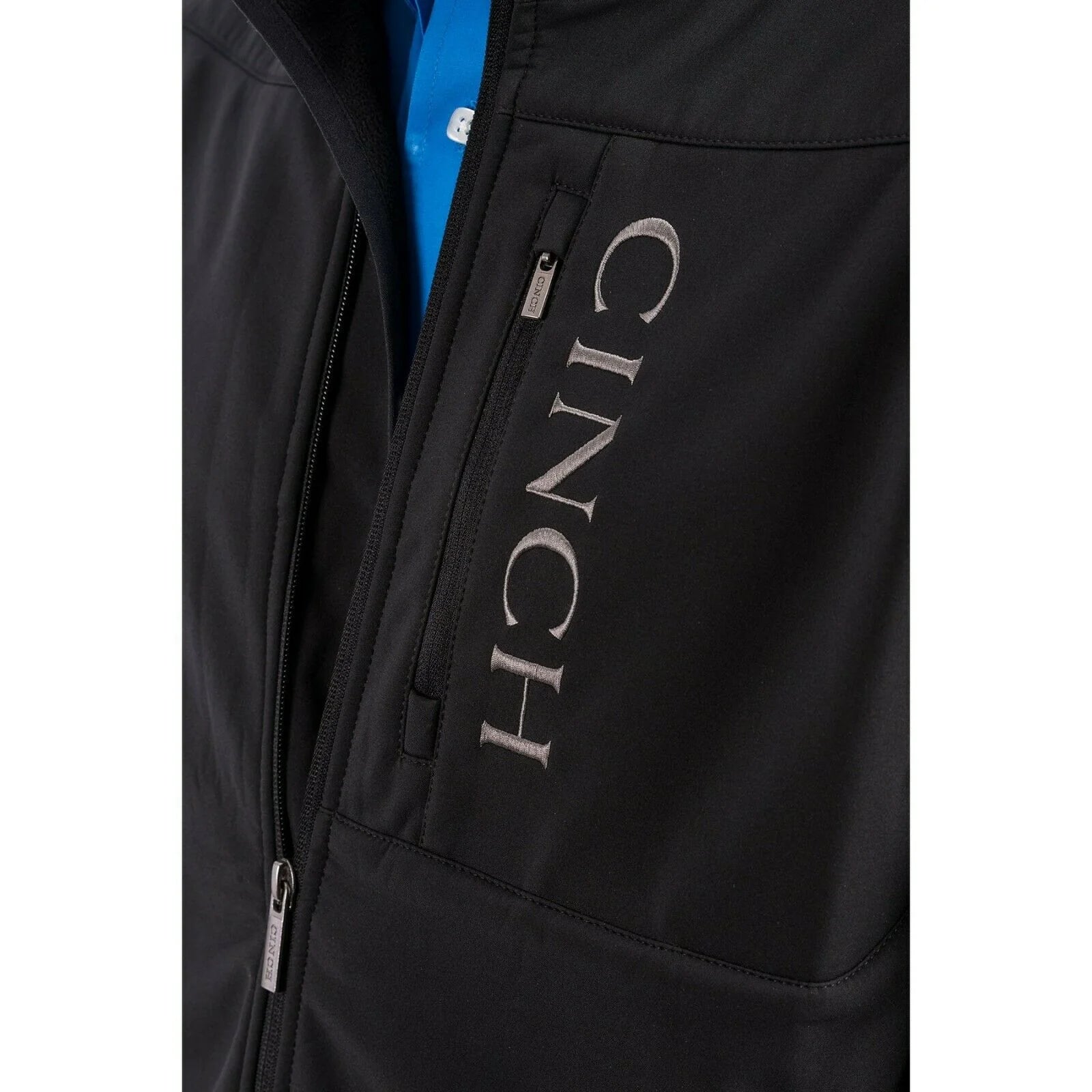 MENS CINCH BLACK CONCEALED CARRY BONDED JKT STYLE #MWJ1043014