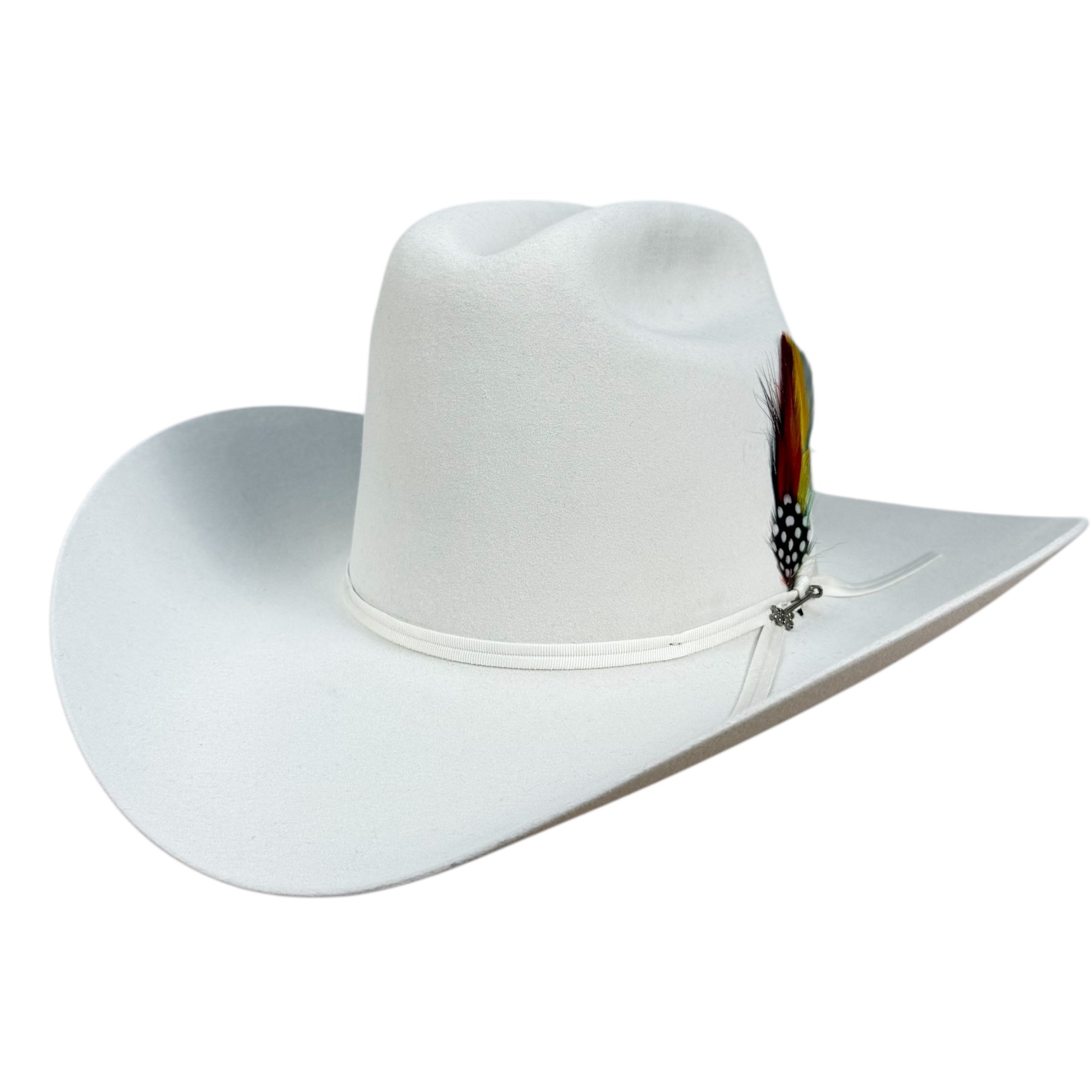 Stetson 6X White Rancher Felt Cowboy Hat