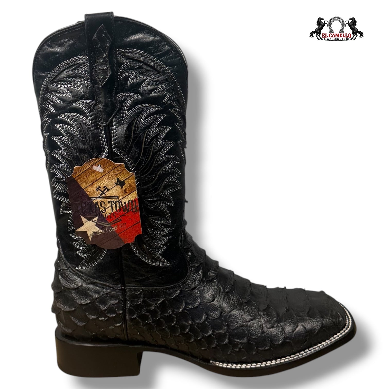 Python Jumbo Negro Lacer Torres Boots TBRCC177