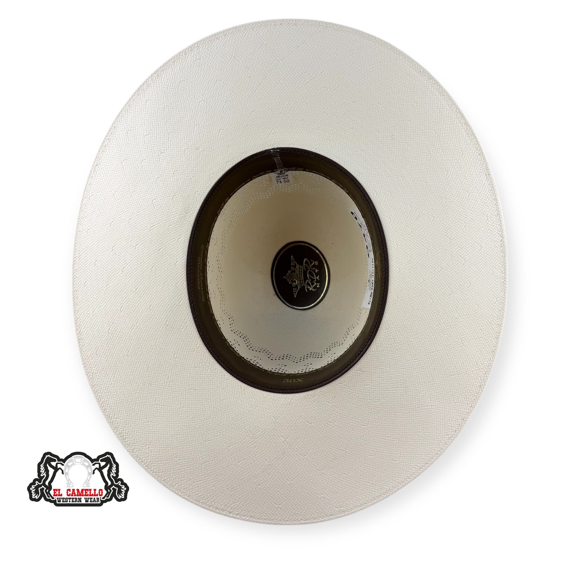 RDR American Open Crown Straw Hat – Style 0510