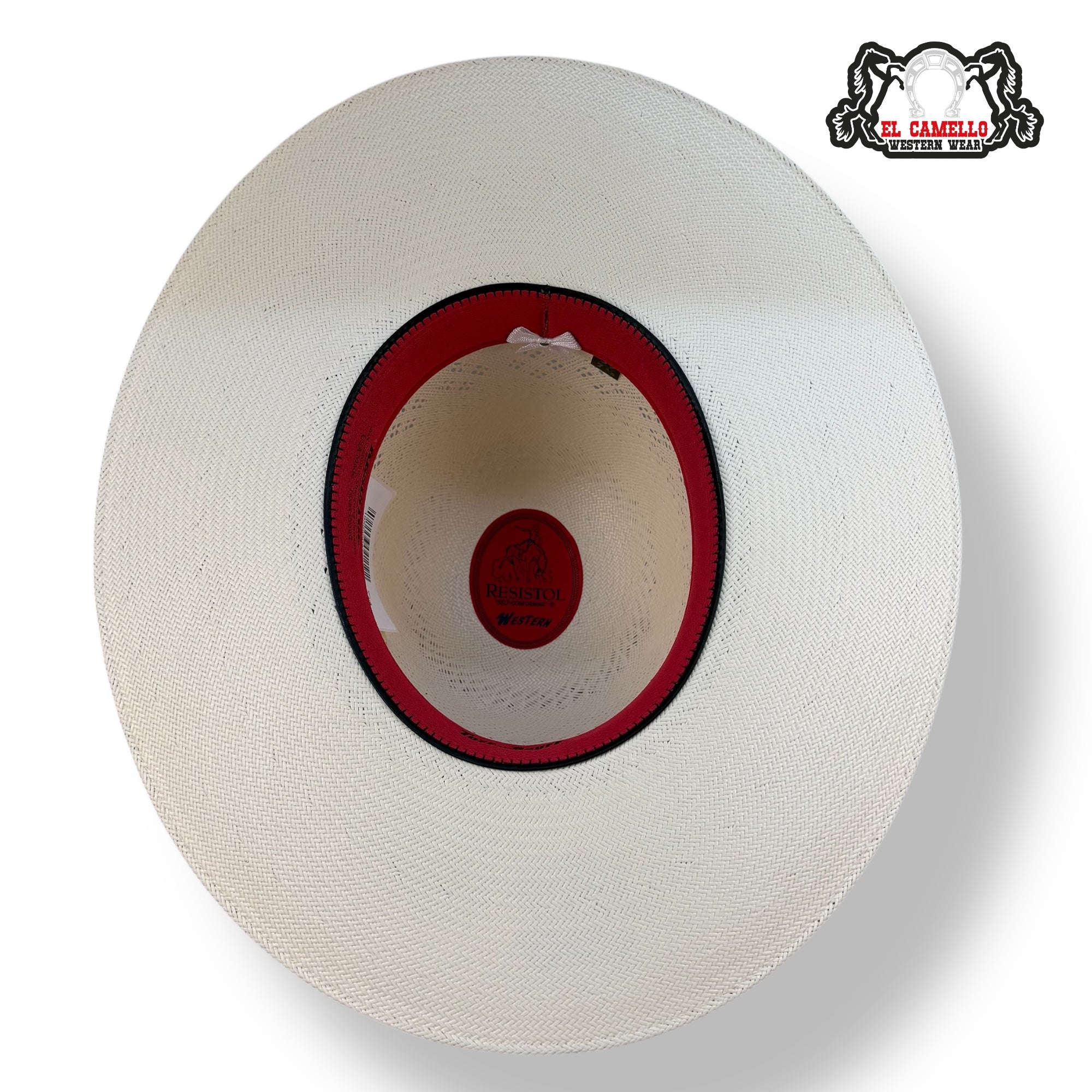 Resistol Latigo 81 Natural Straw Hat – 4 1/4” Brim (Oval Crown)