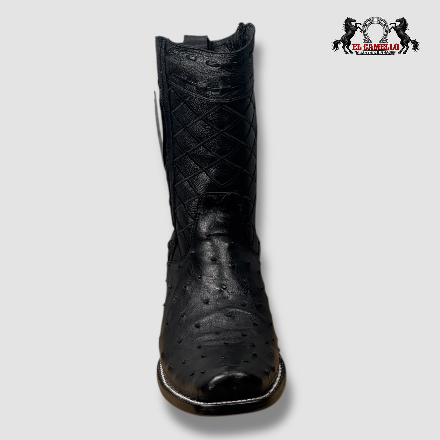 Avestruz Dubay Negro Torres Boots TBRCC138