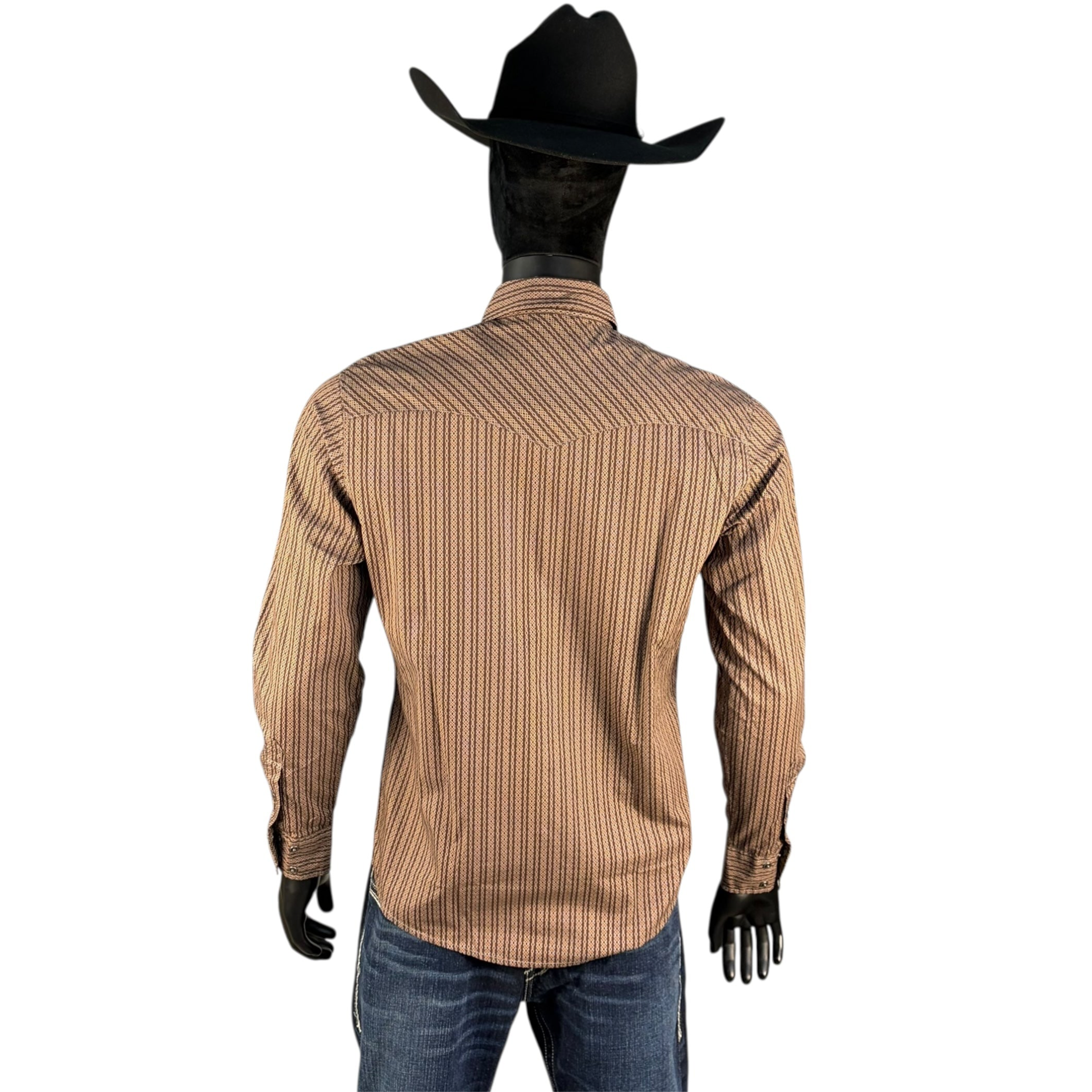 Men’s Cinch Classic Pinstripe Long Sleeve Western Shirt