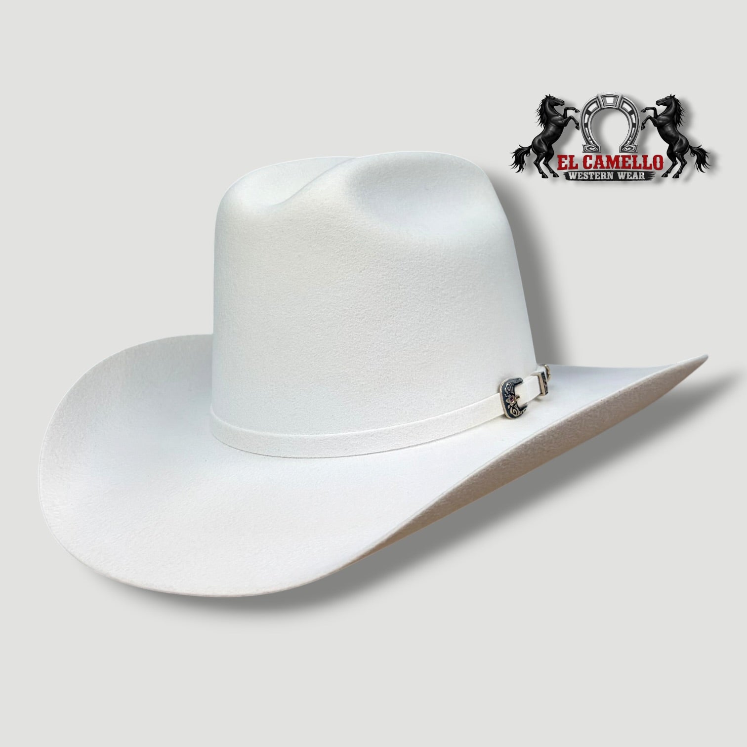 6x Torres Ranch "DURANGO" Felt - Winter White