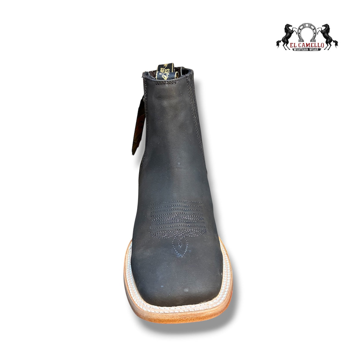 NOBUCK CAFE BULLDOG/CUERO TORRES BOOTS