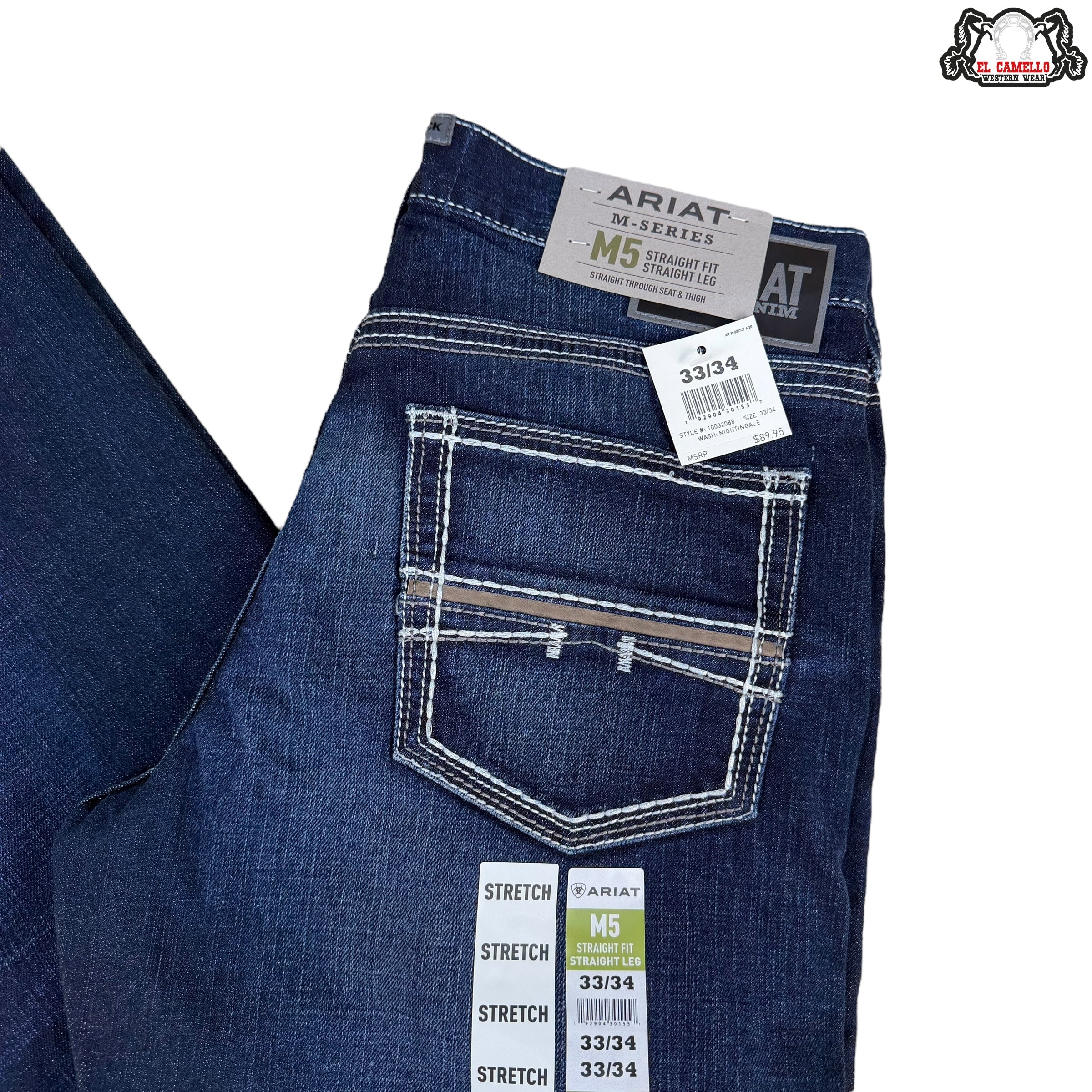 MNS M5 Slim Stretch Coltrane Stackable Straight Leg Jean 10032088