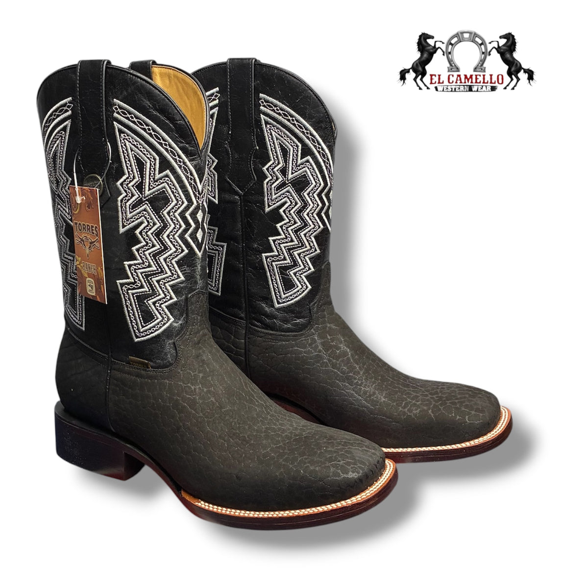 CUELLO DE TORO NEGRO TORRES BOOTS
