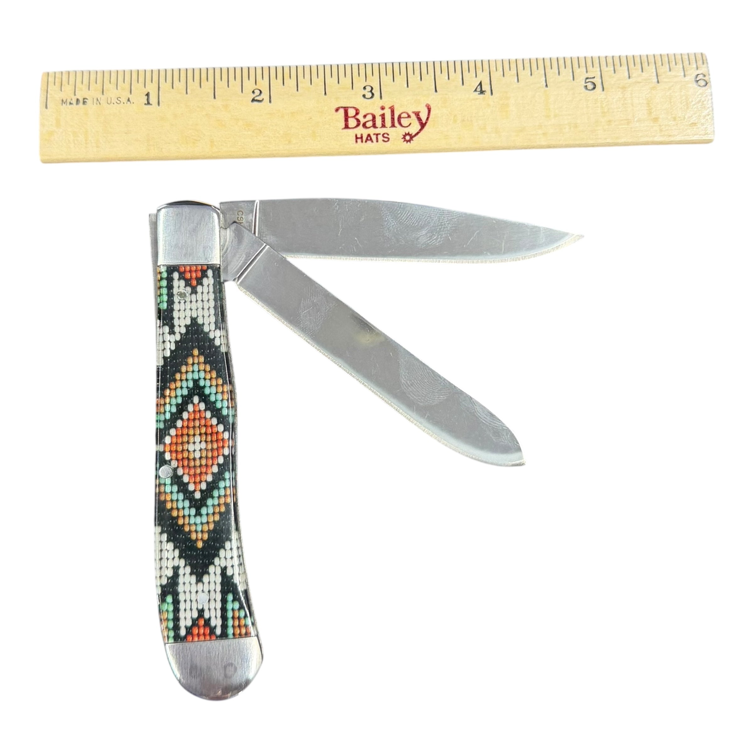 Circle SH Cutlery CSH-3024F Southwestern Inlay Folding Pocket Knife