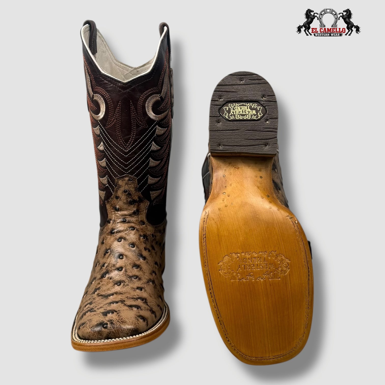 Avestruz Cajeta Torres Boots TBRCC140