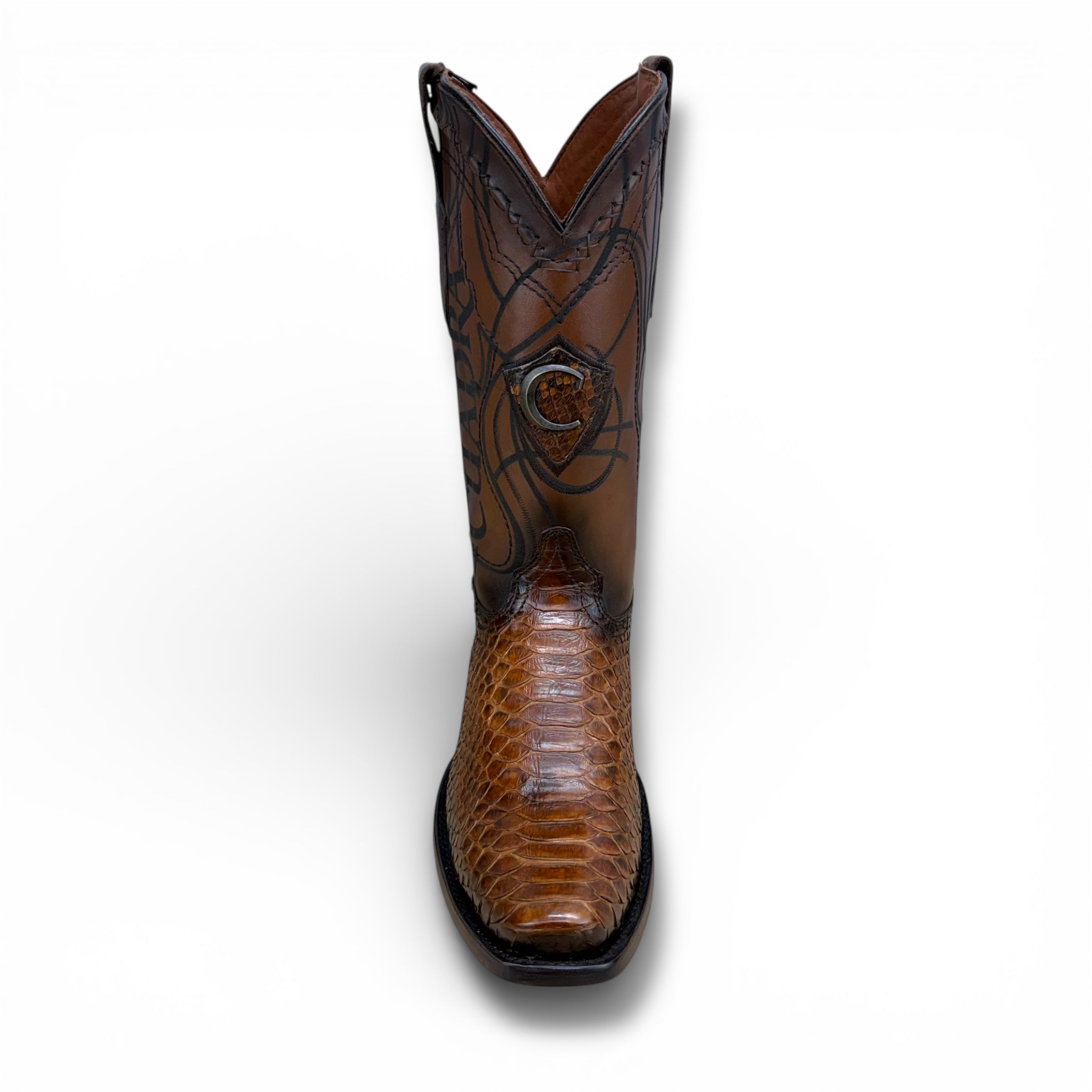 Cuadra CU401 Python Boot – Brown Café
