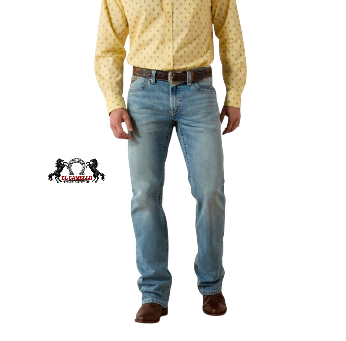 Ariat Men M4 Relaxed Boot Cut Jean Wash:Kayne 10072948