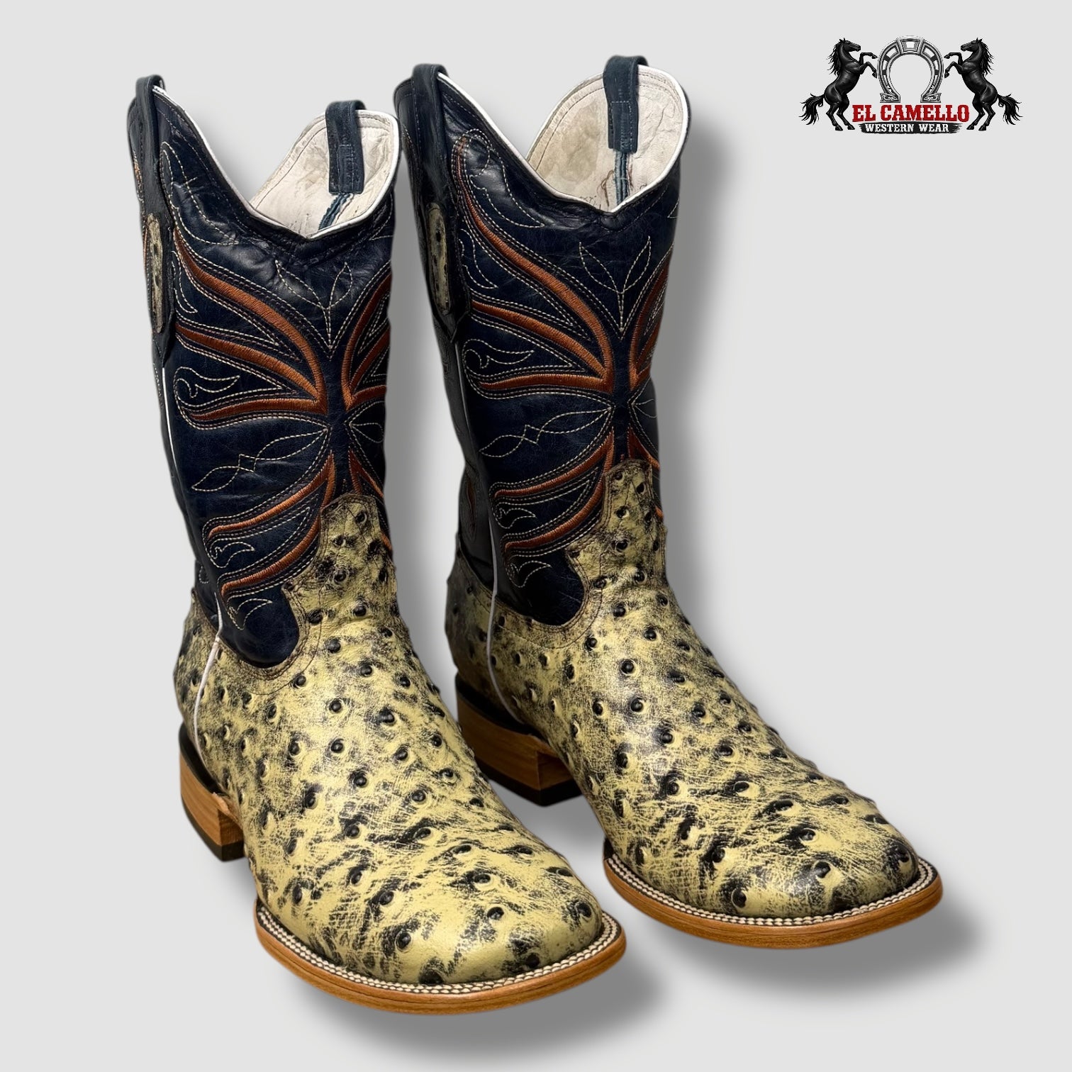Avestruz Cream Torres Boots TBRCC137
