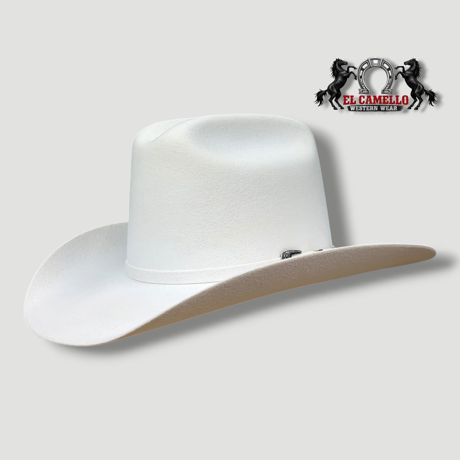 6x Torres Ranch "DURANGO" Felt - Winter White