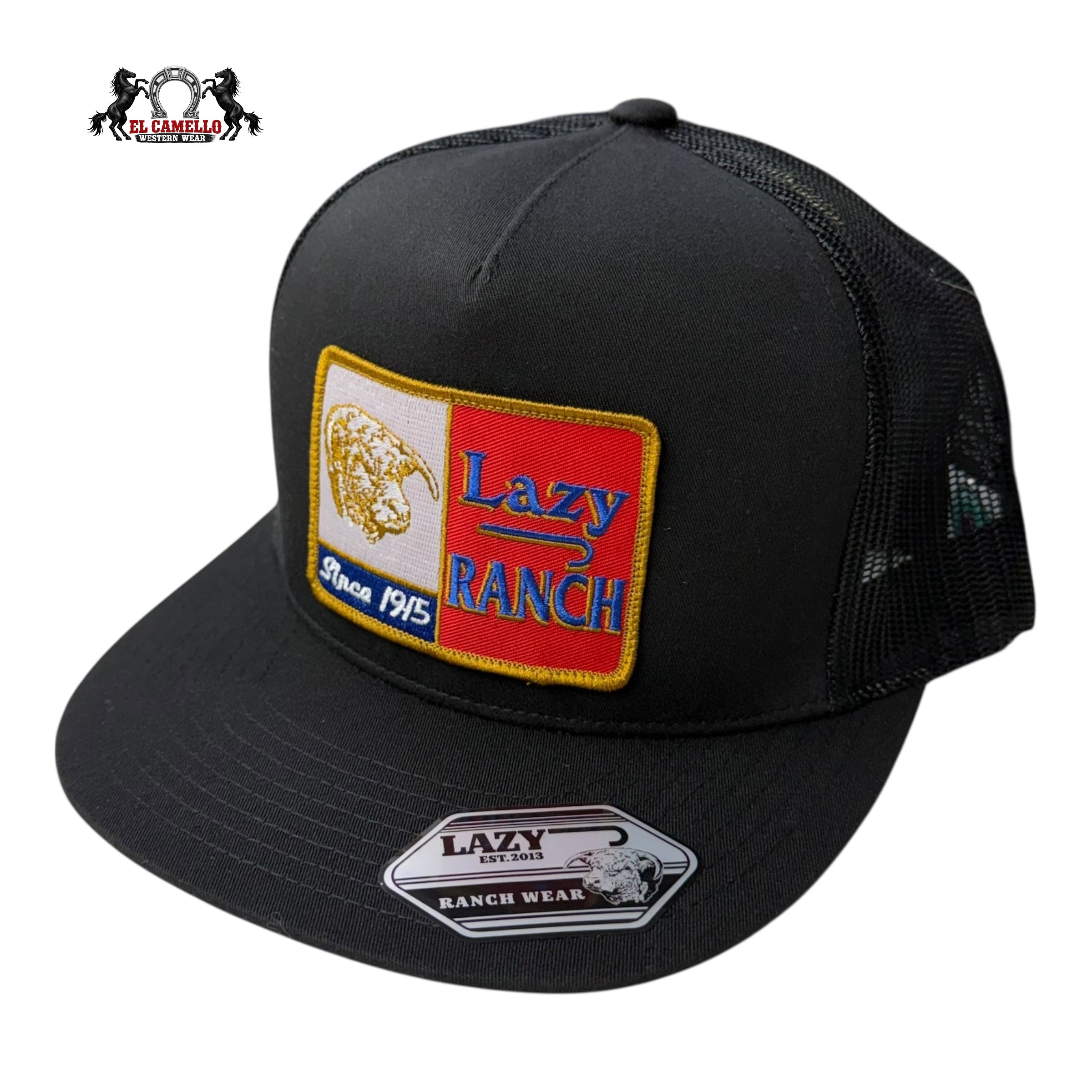 Lazy J Ranch “Lazy Ranch – Since 1915” Black Snapback