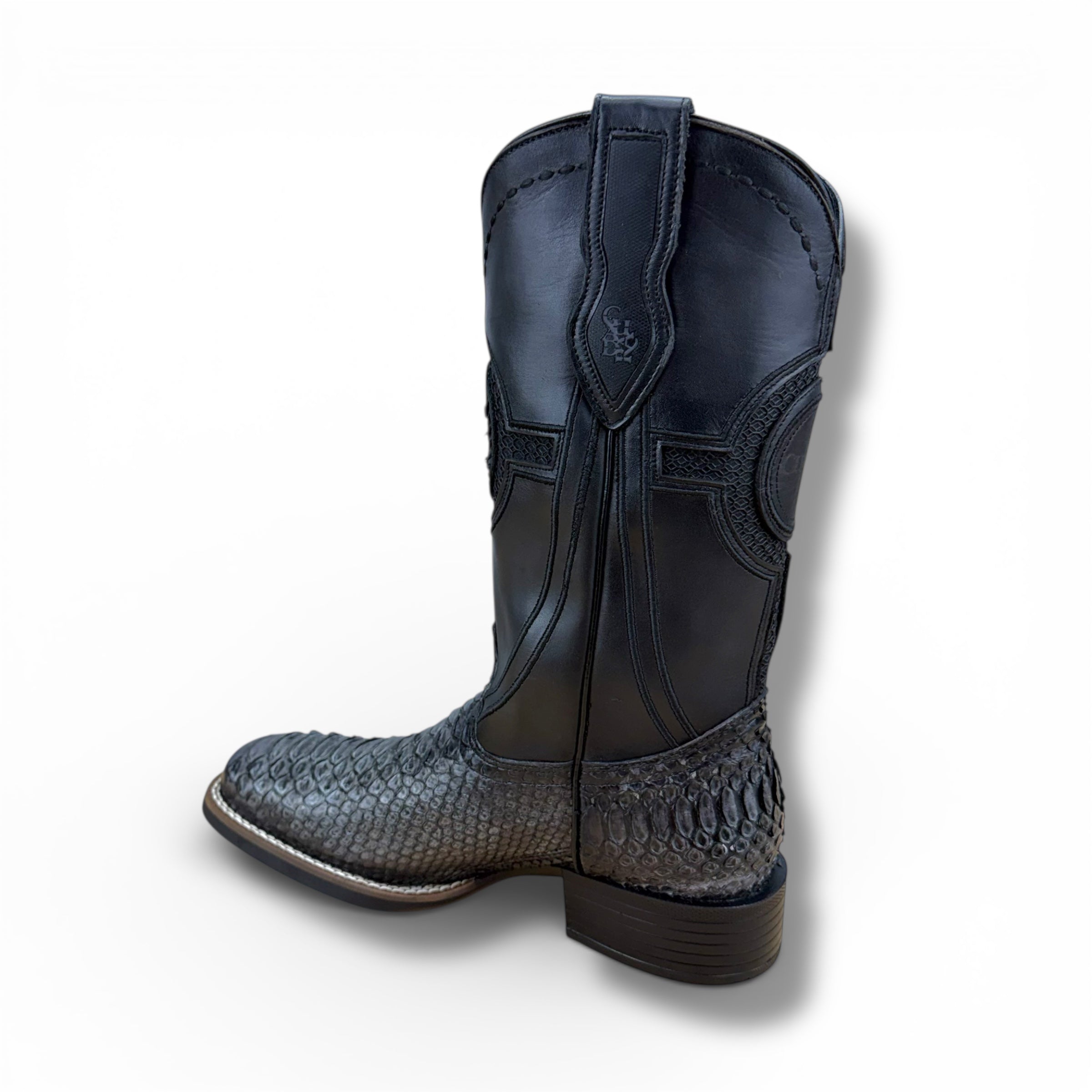 Cuadra CU977 Python Boot – Arctic Blue / Grey