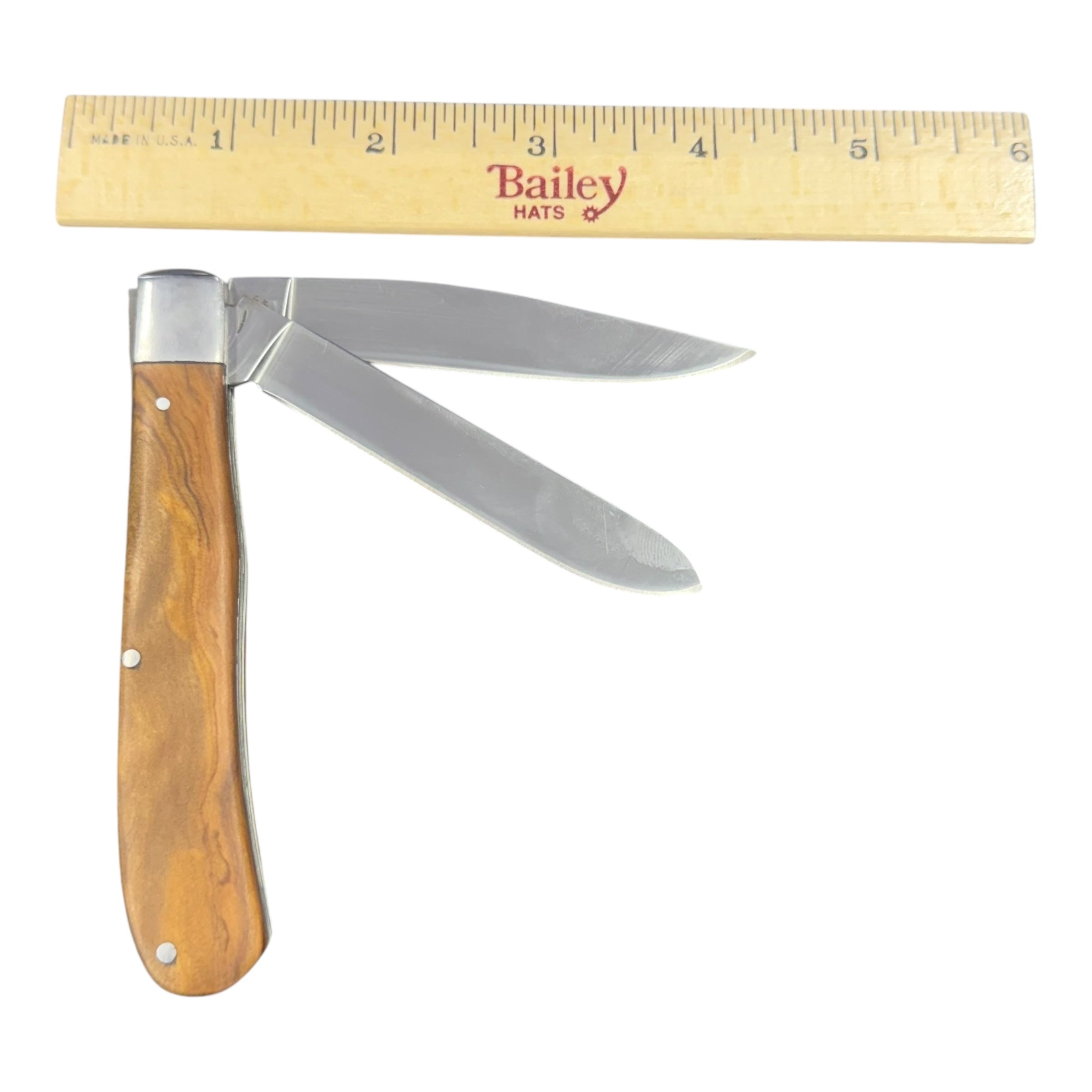 Circle SH Cutlery CSHR8 Folding Pocket Knife – Wood Handle