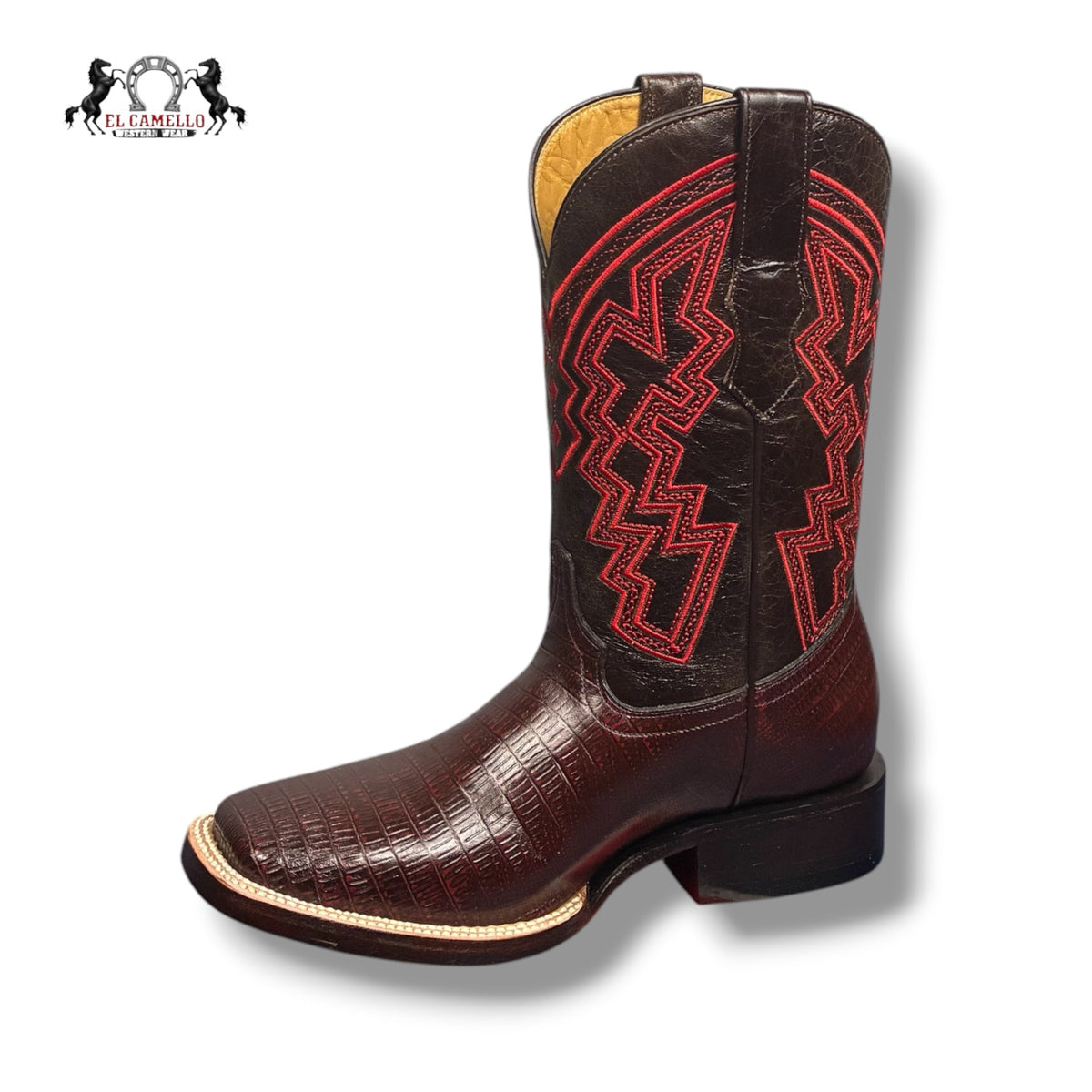 CLON LIZARD BLACKCHERRY TORRES BOOTS
