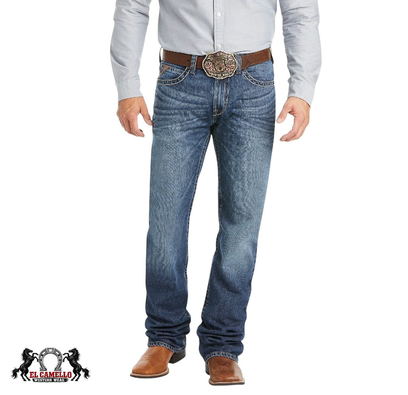 MNS M2 Traditional Relaxed Owens Boot Cut Jeans 10036071