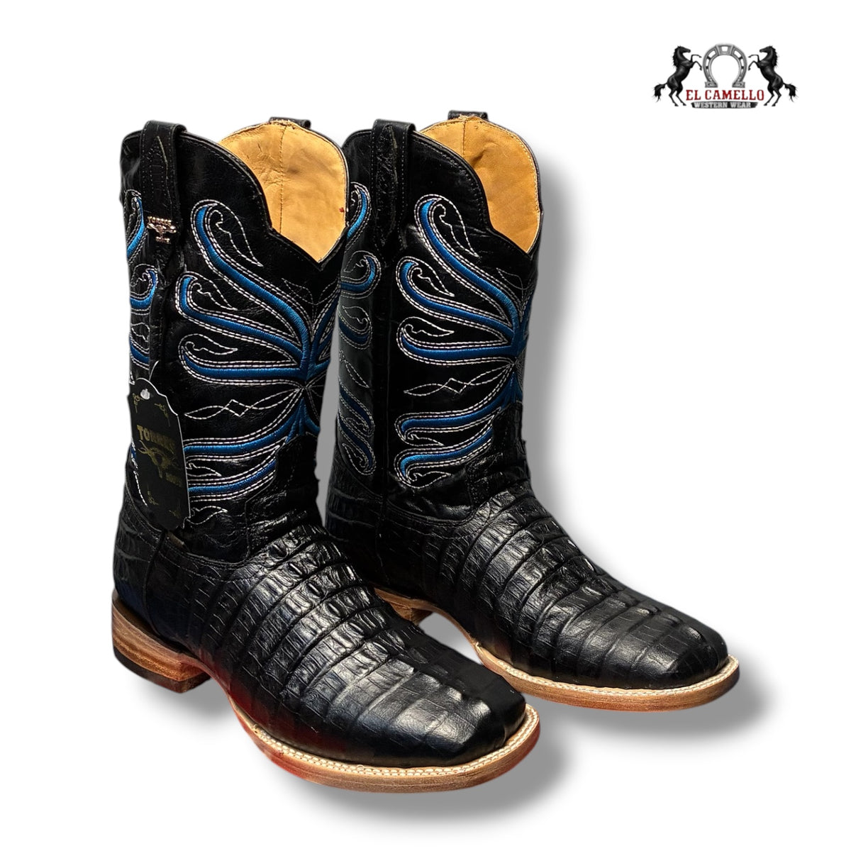 COLA CAIMAN NEGRO TORRES BOOTS TBRCC208 TODOS TIENEN ETIQUETA
