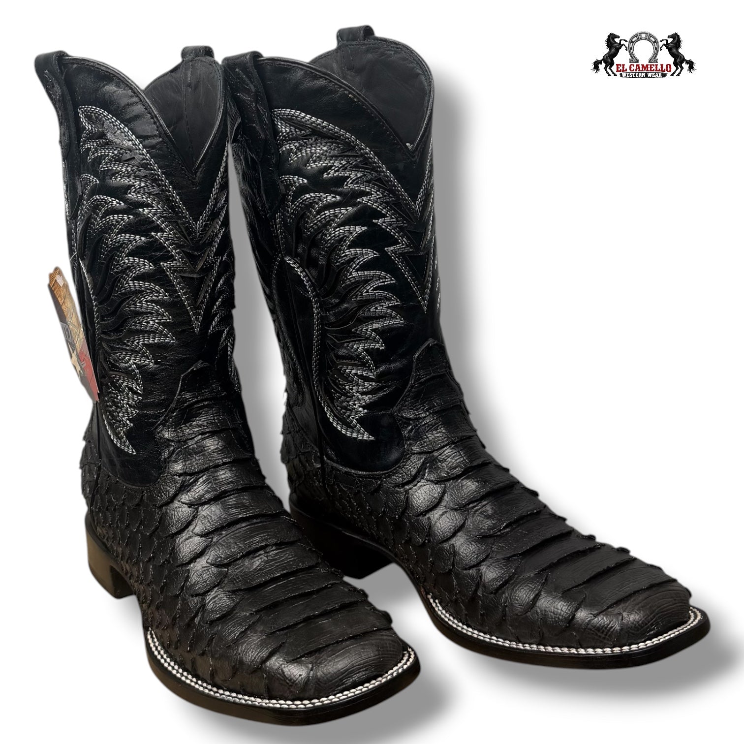 Python Jumbo Negro Lacer Torres Boots TBRCC177