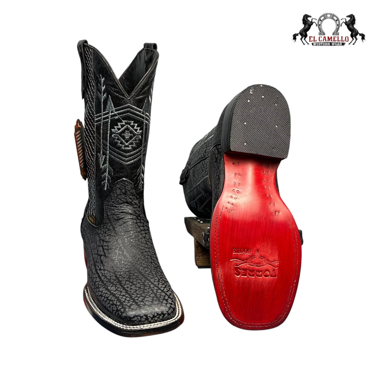 CUELLO DE TORO NEGRO/NEGRO TORRES BOOTS TBRCC220