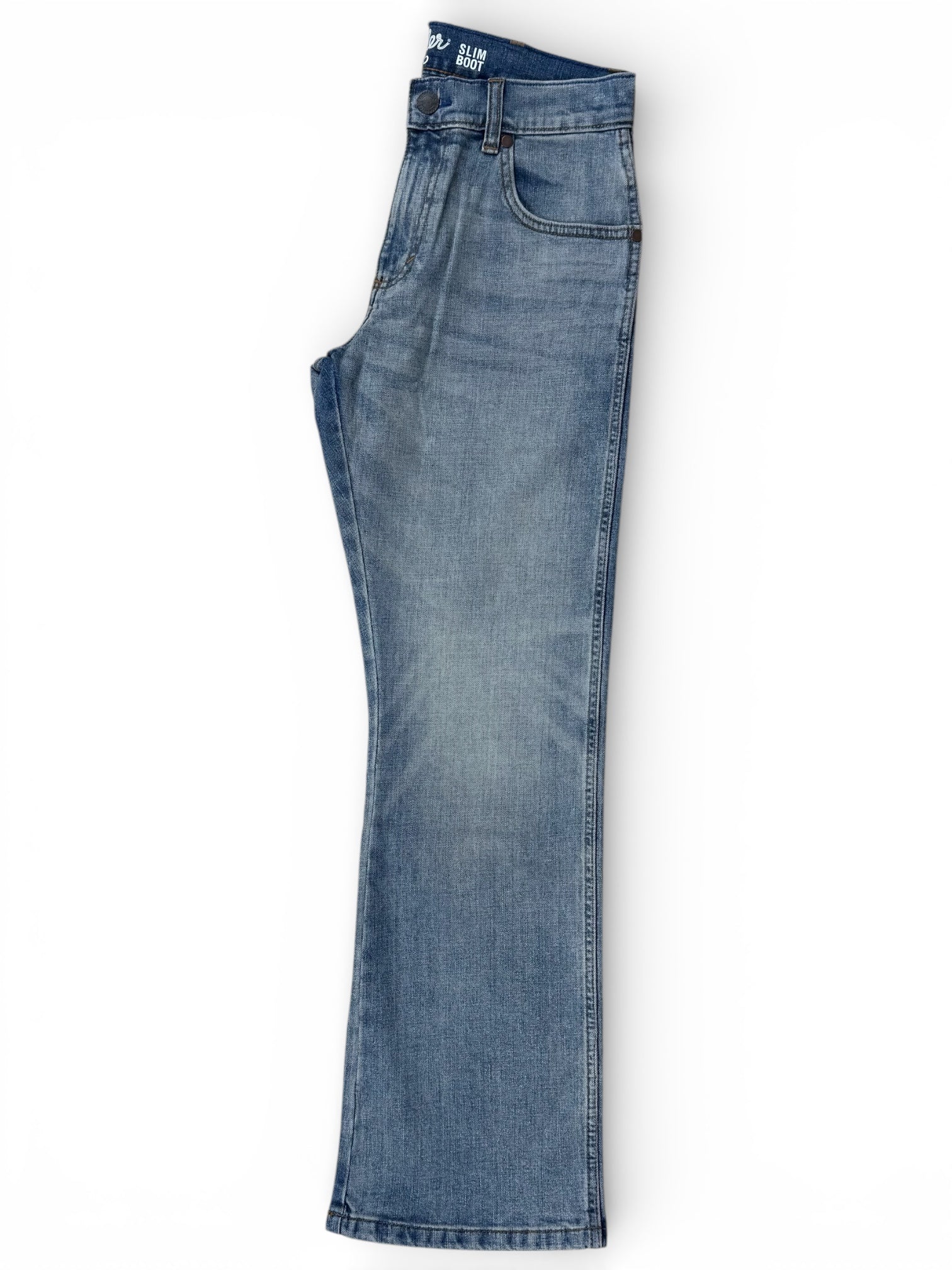 Wrangler Retro® Slim Boot Men’s Jeans – Light Wash 77MWZ