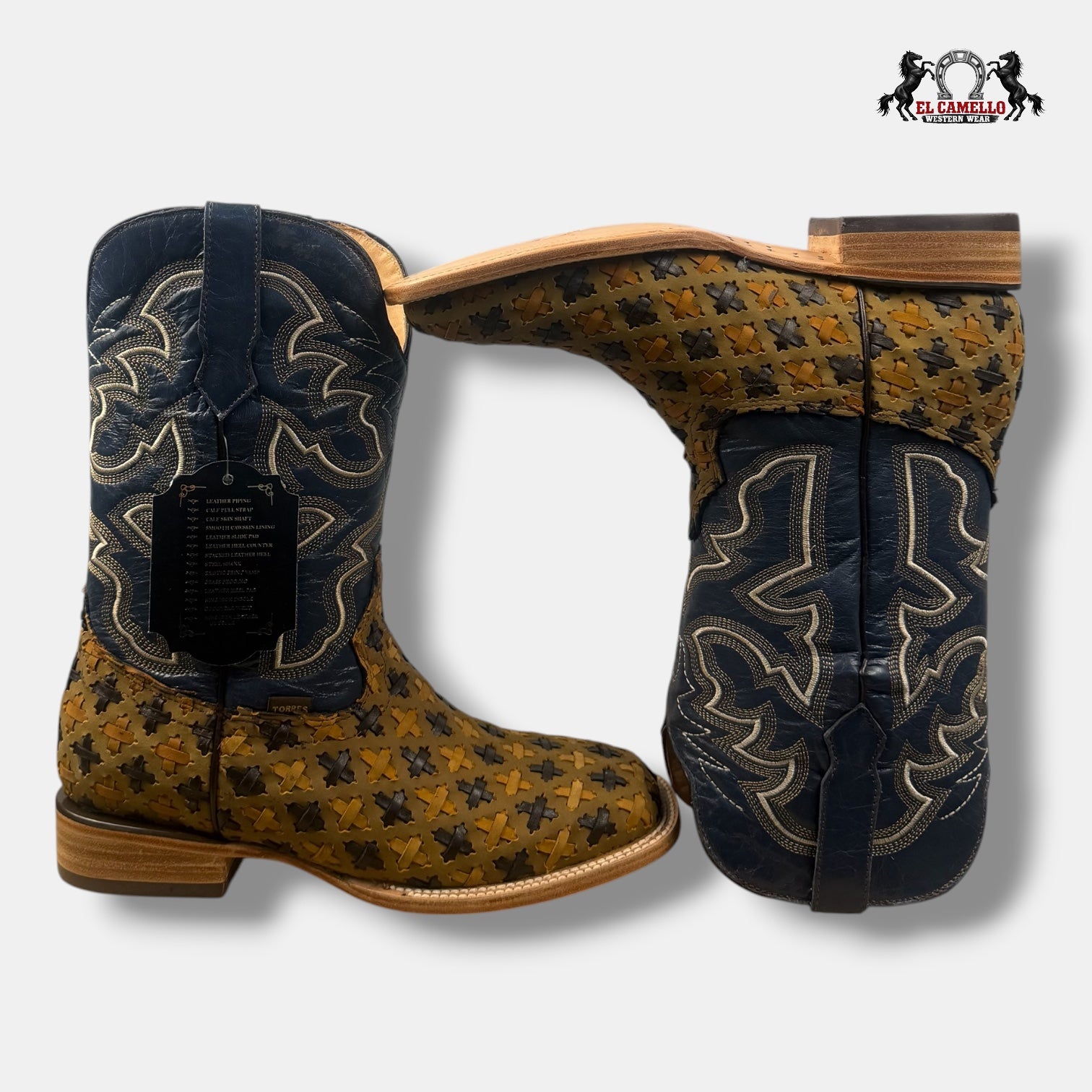 Petatillo Trenzado Cruz Chocomiel Torres Boots
