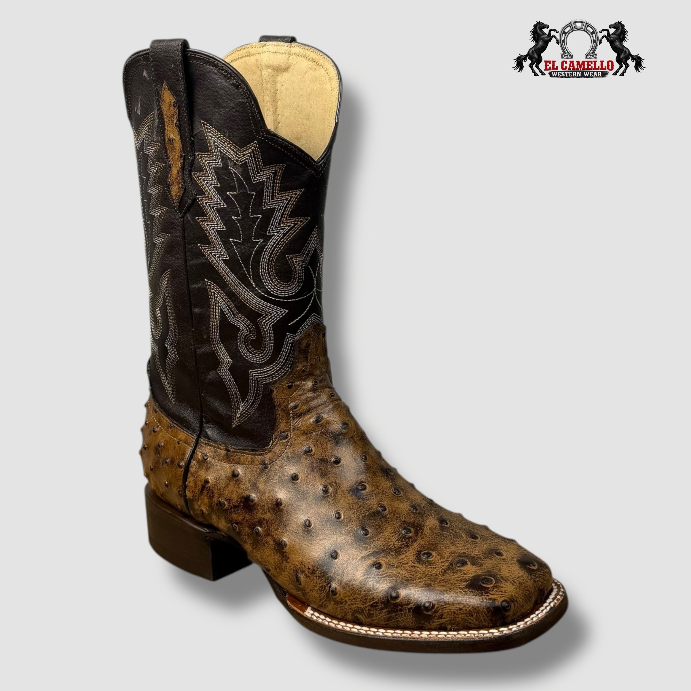 Avestruz Miel Rodeo Torres Boots TBRCC145
