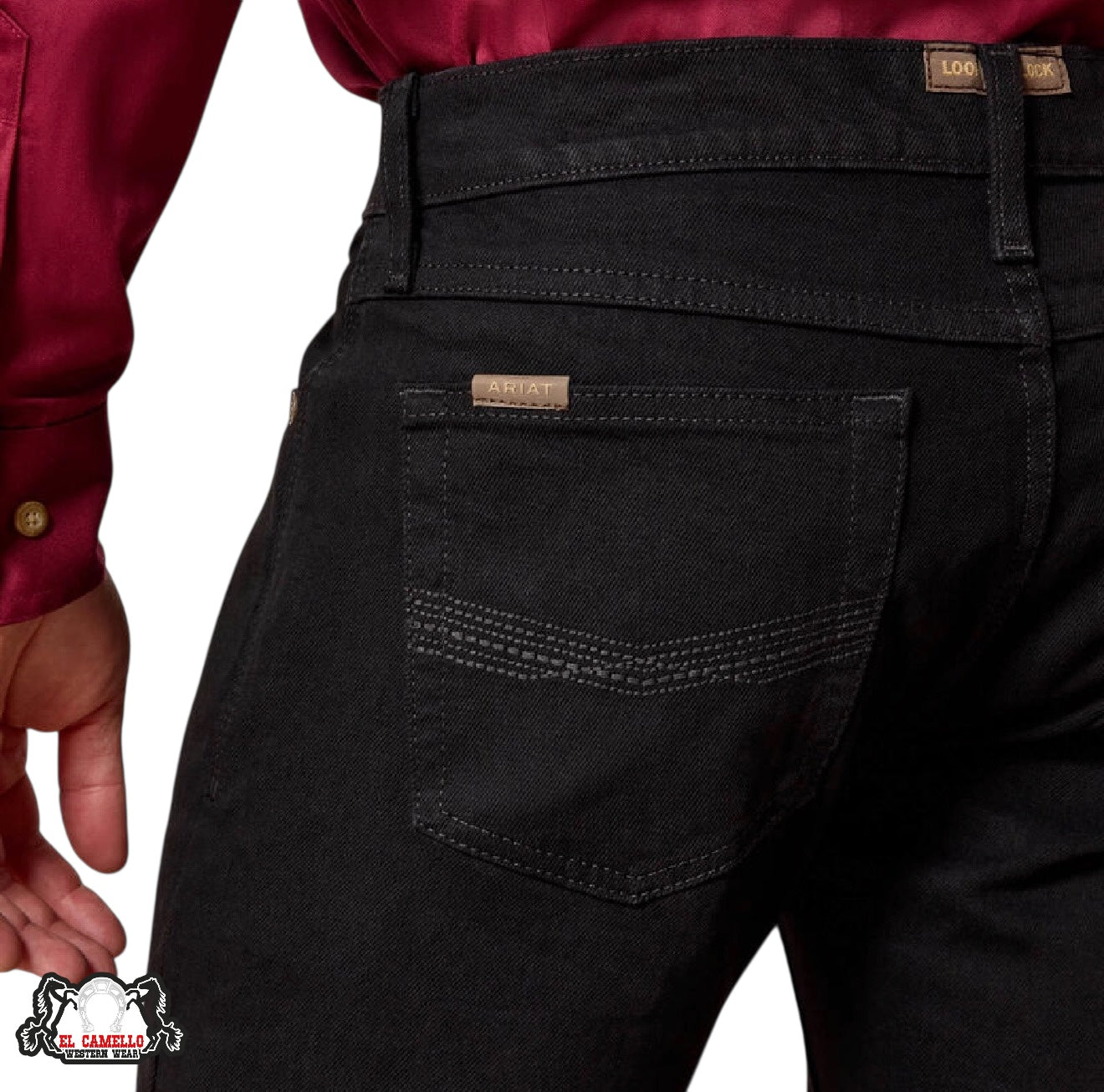 Ariat M7 Slim Fit Straight Leg Black 10037890