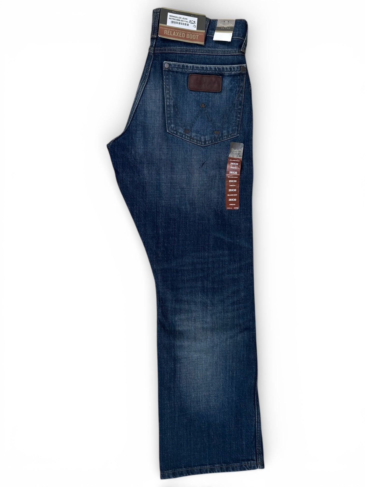 Wrangler Retro® Relaxed Boot Men’s Jeans – Medium Wash 1027MWZ