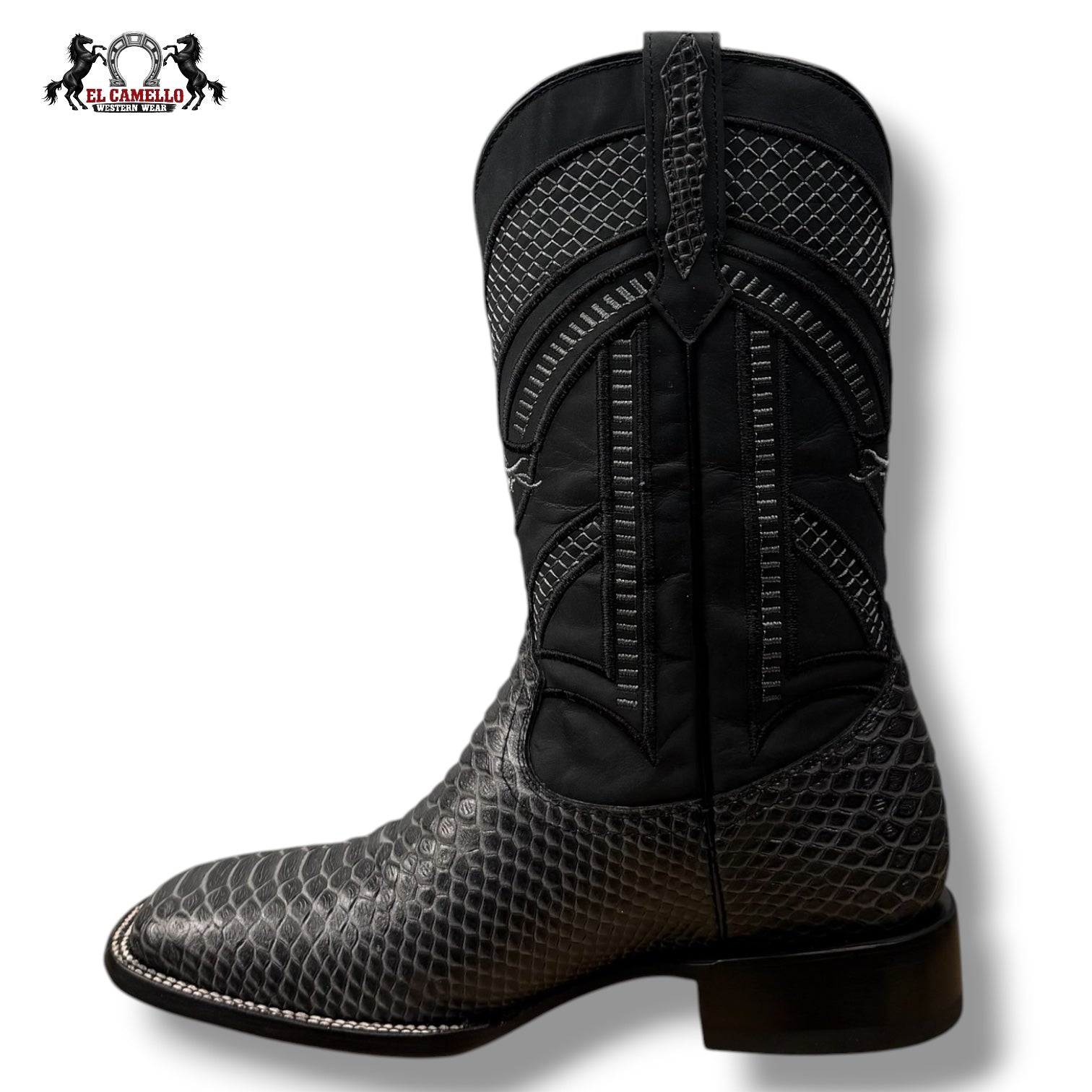 Python Bicolor Negro Torres Boots TBRCC179