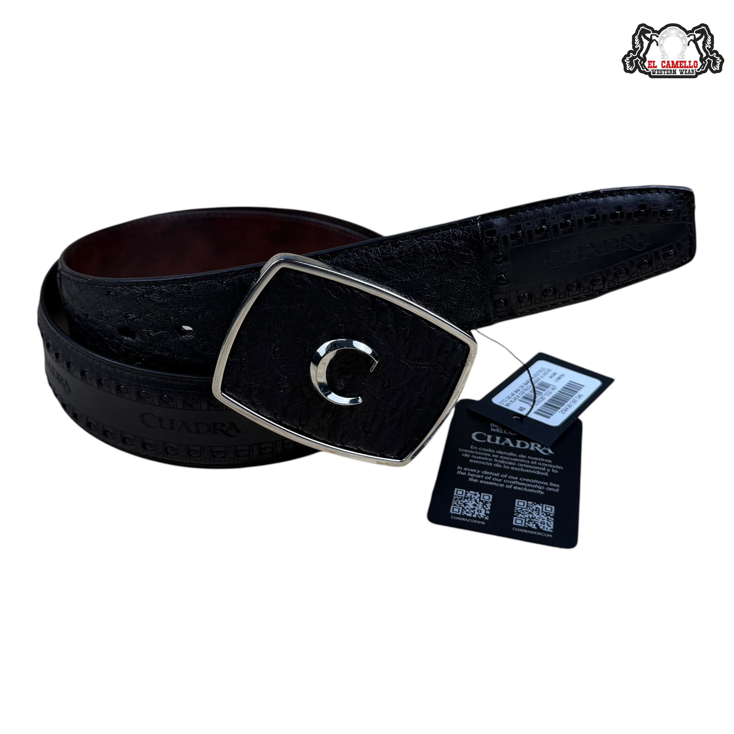 Cuadra Belt Ave Black BC205