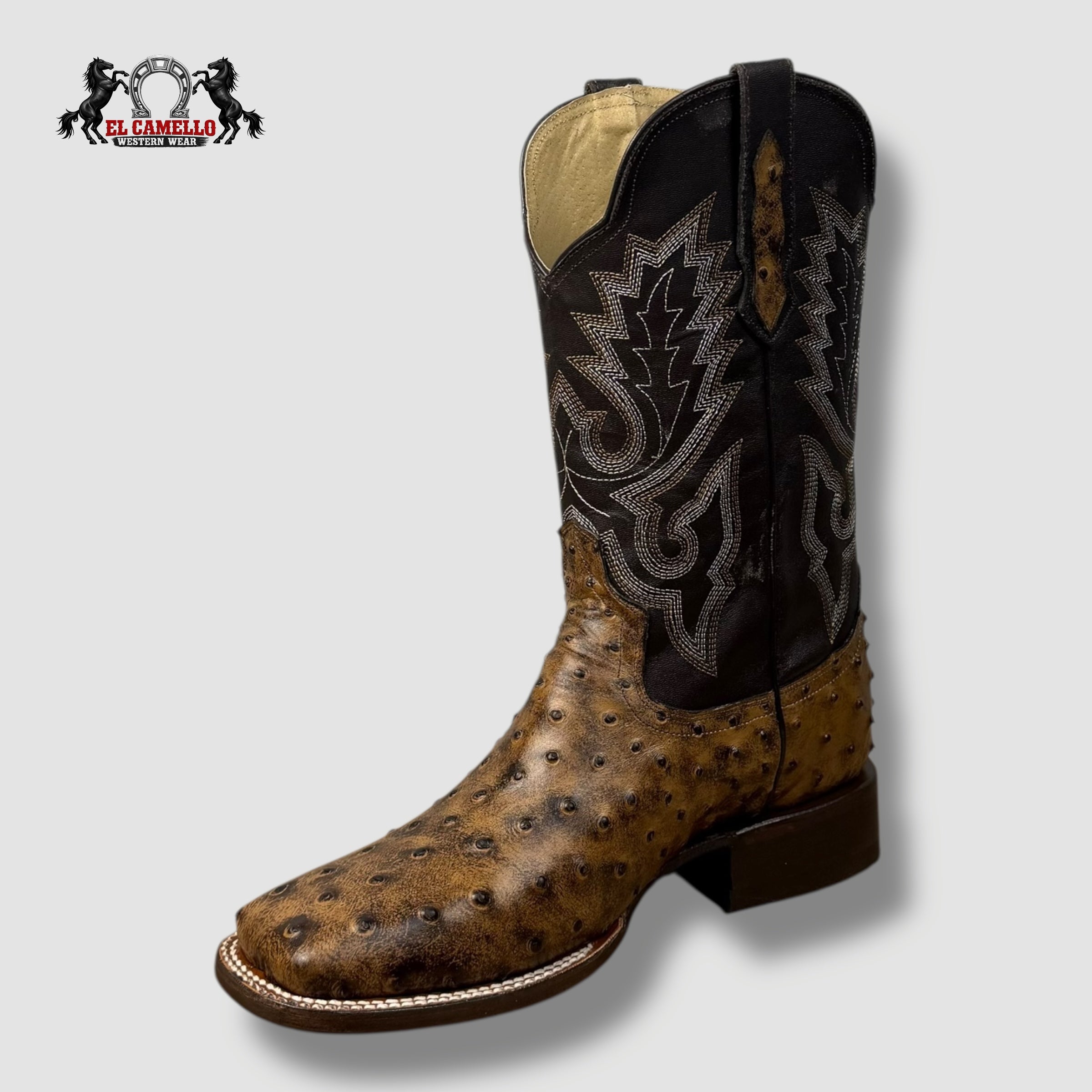 Avestruz Miel Rodeo Torres Boots TBRCC145