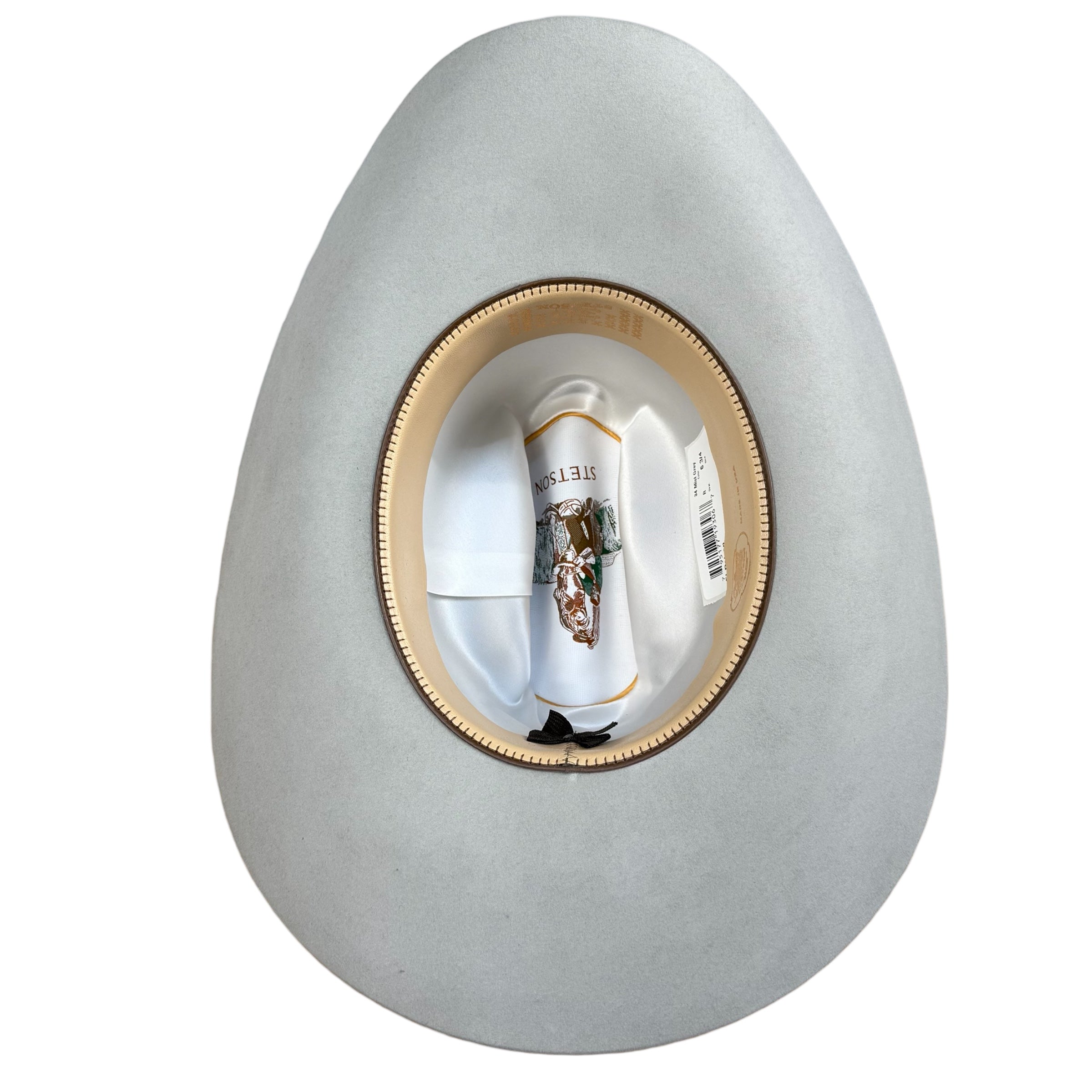 Stetson 30X El Patrón Mist Grey Felt Cowboy Hat