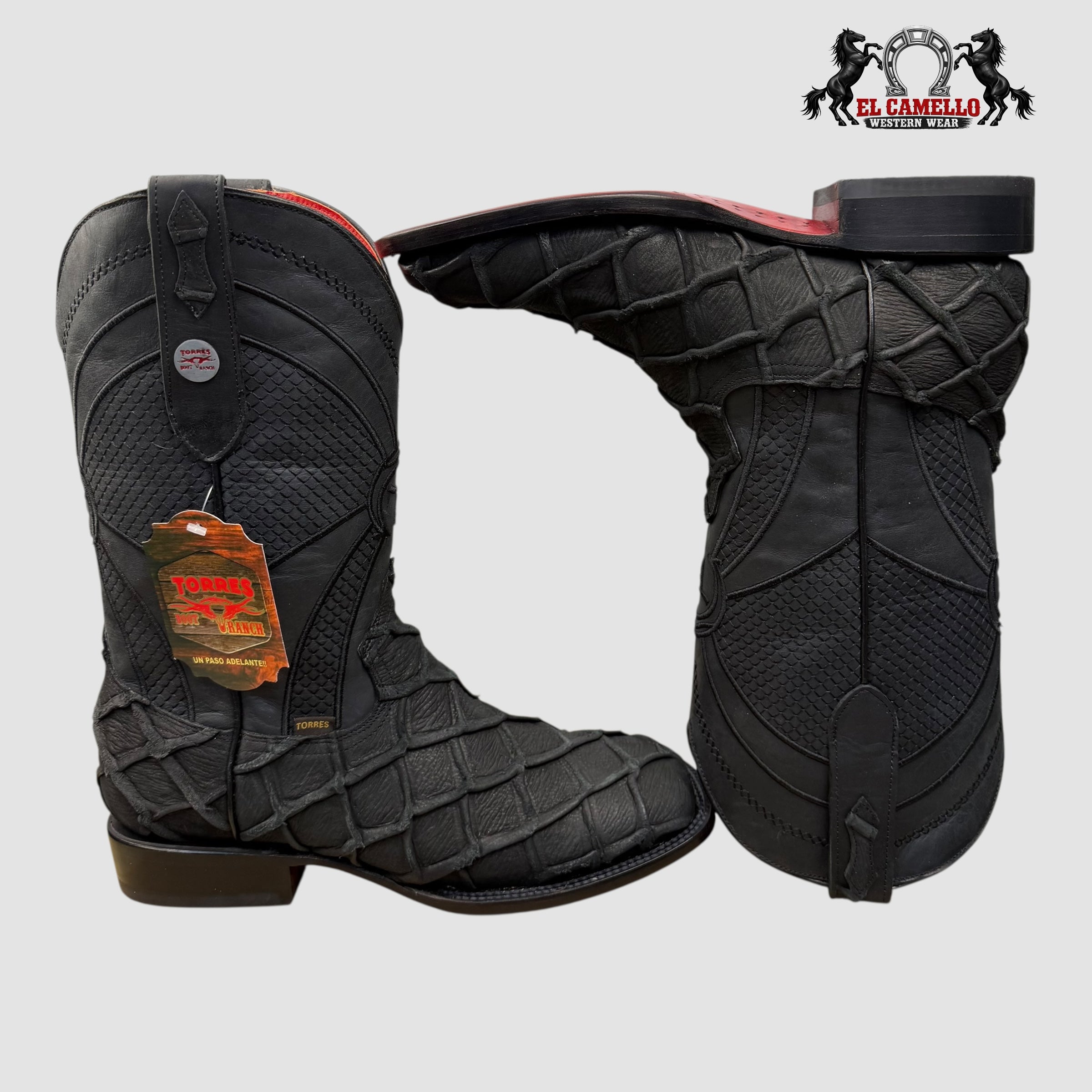 Pescado Negro Lijado Torres Boots TBRM4240