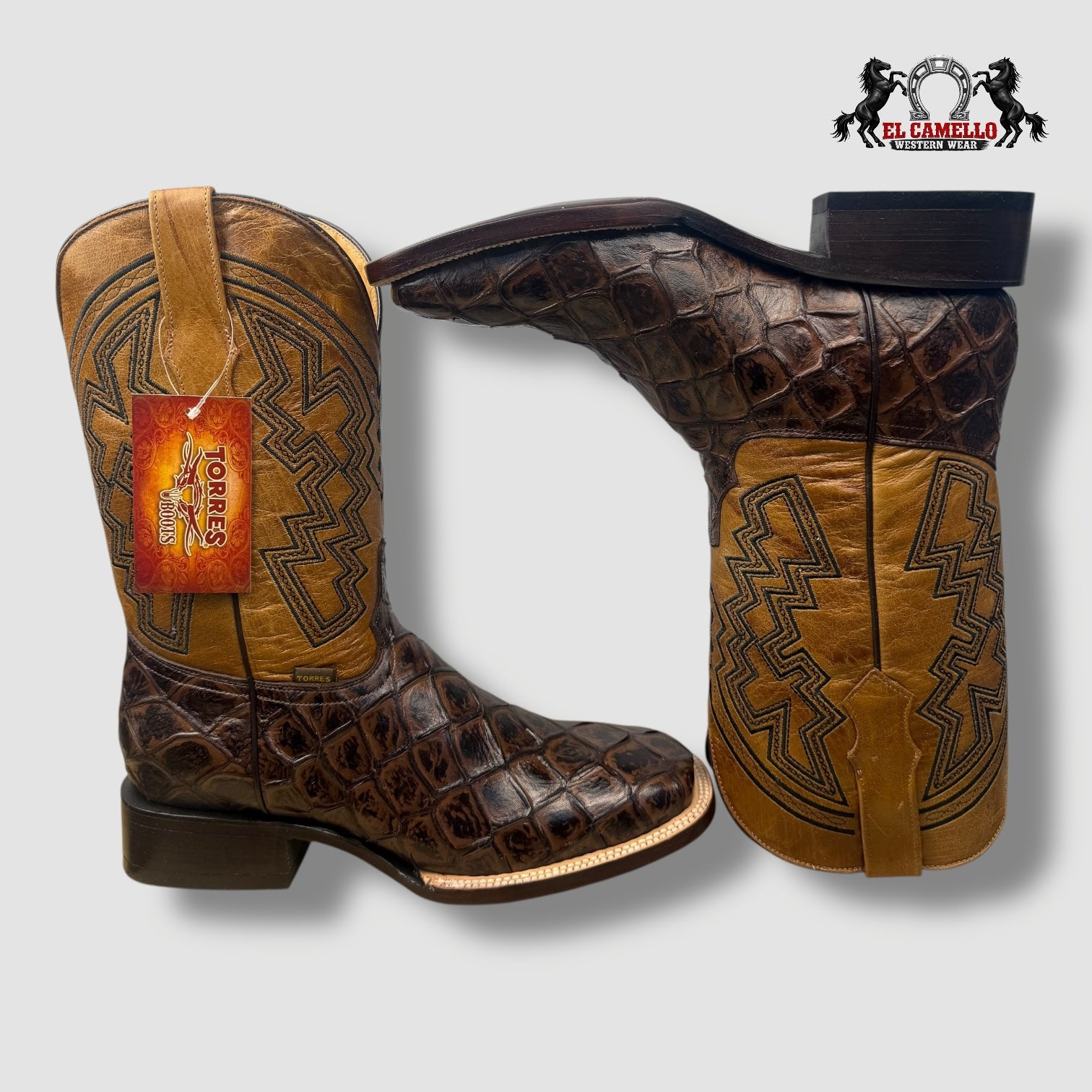 Pescado Grabado Café Torres Boots