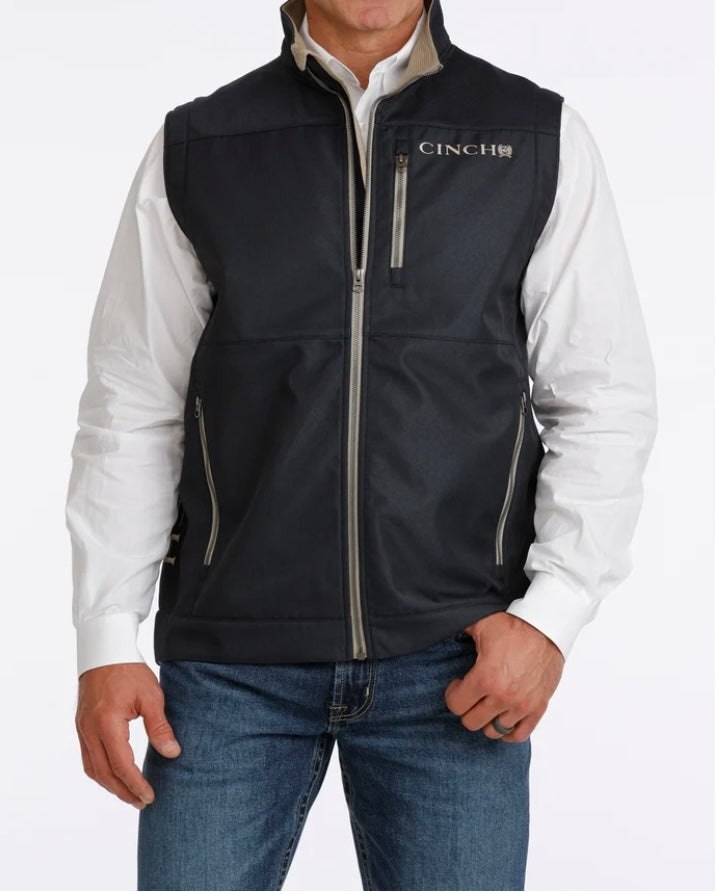 CINCH MEN'S BONDED NAVY VEST MWV1515032