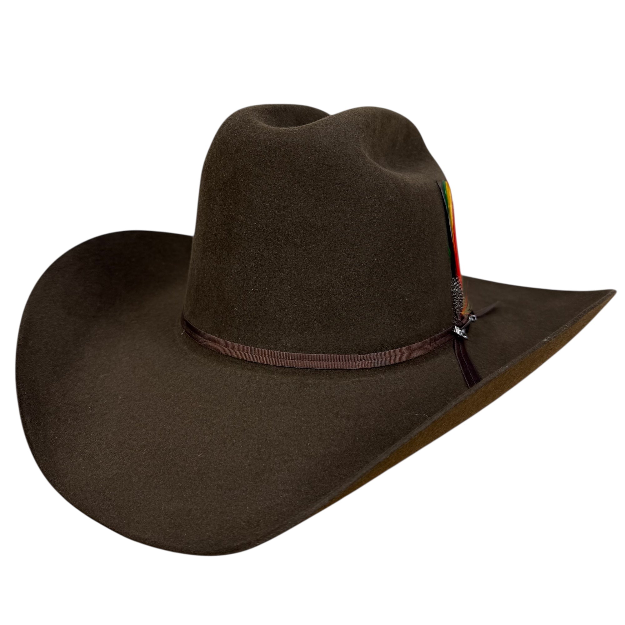 Stetson 6X Chocolate Rancher Felt Cowboy Hat
